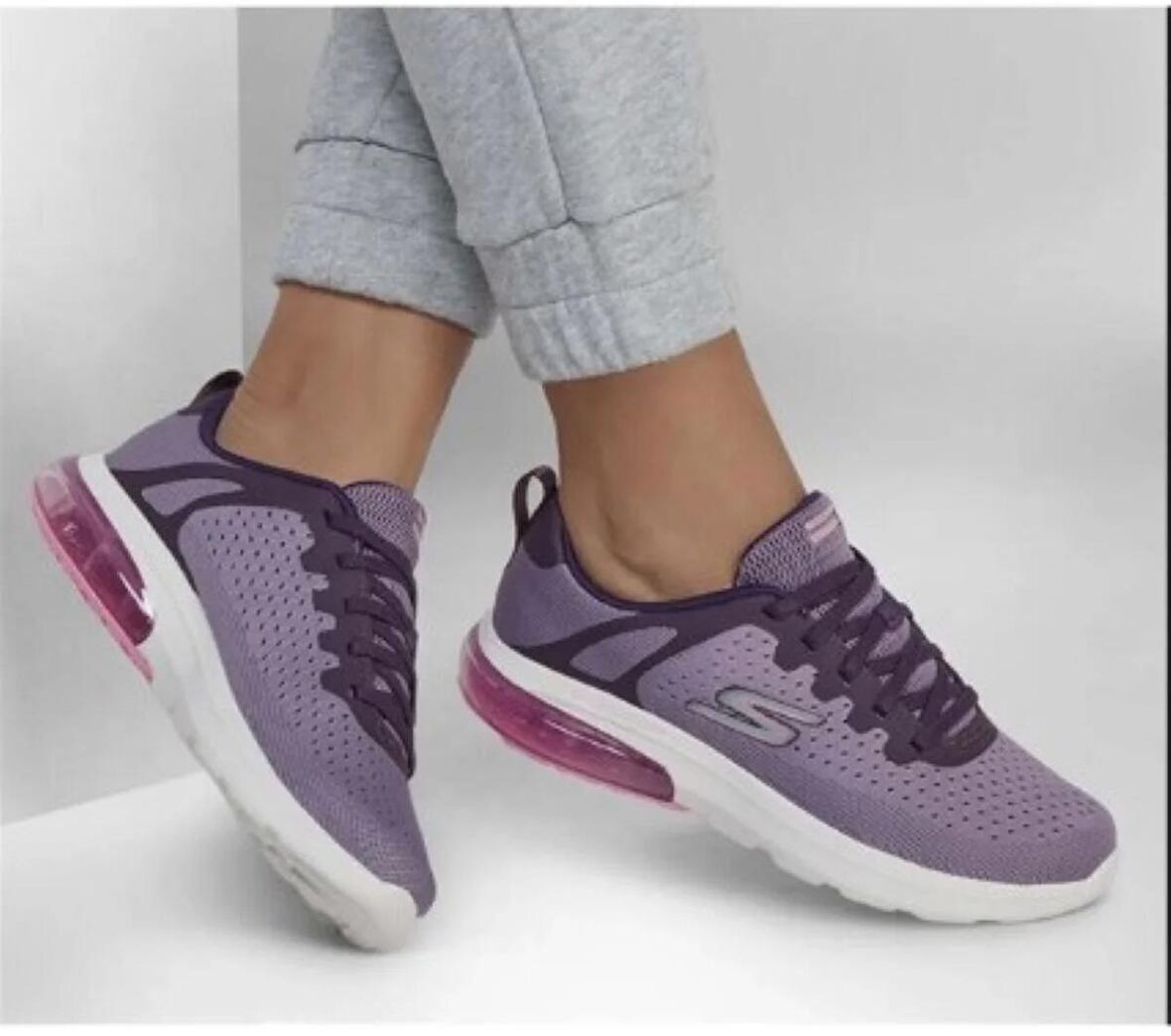 SkechersGO WALK AİR 2.0 -  CLASSY SUMM Kadın Gül Kurusu Yürüyüş Ayakkabısı