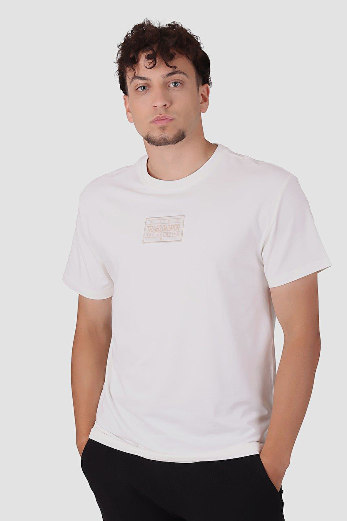 TSHİRT BİSİKLET YAKA ÖN THE CHAMPION TRABZONSPOR BASKILI