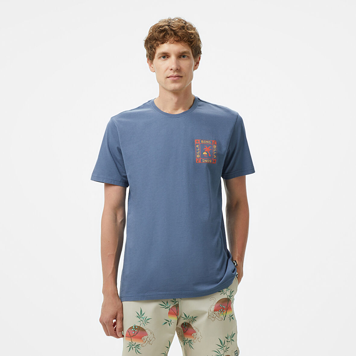 Billabong Window Premium Erkek Mavi T-Shirt
