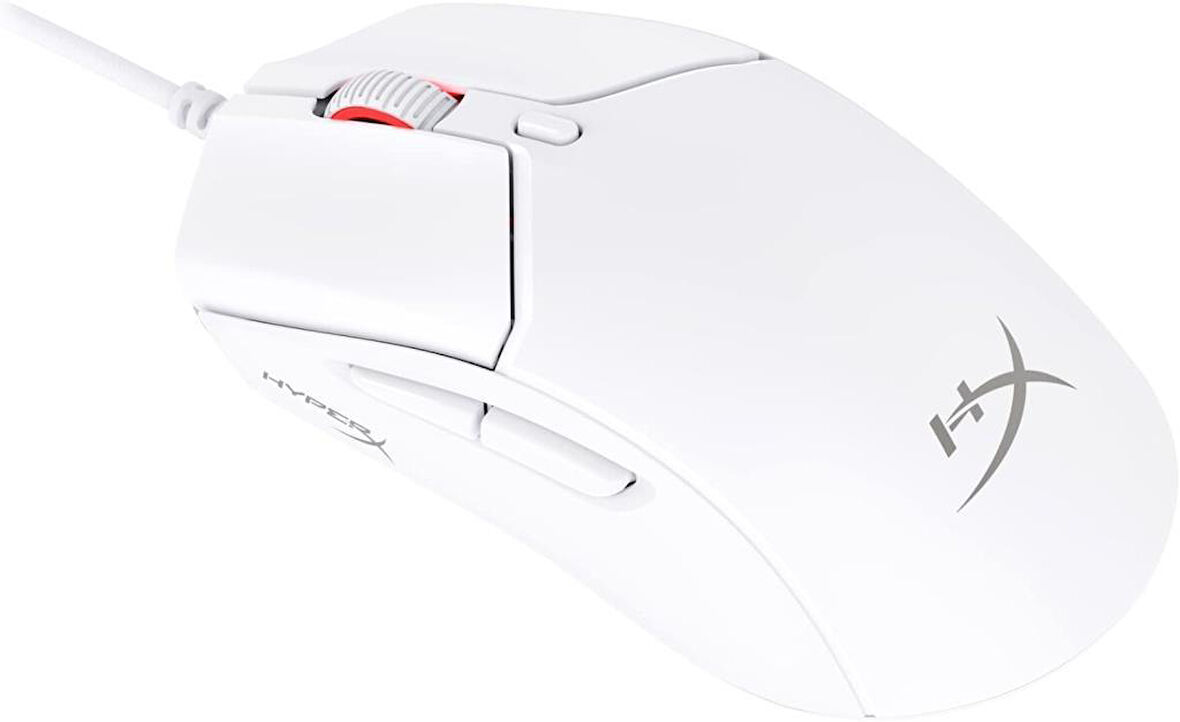 HyperX Pulsefire Haste 2 Beyaz Makrolu Optik Kablolu Oyuncu Mouse Teşhir