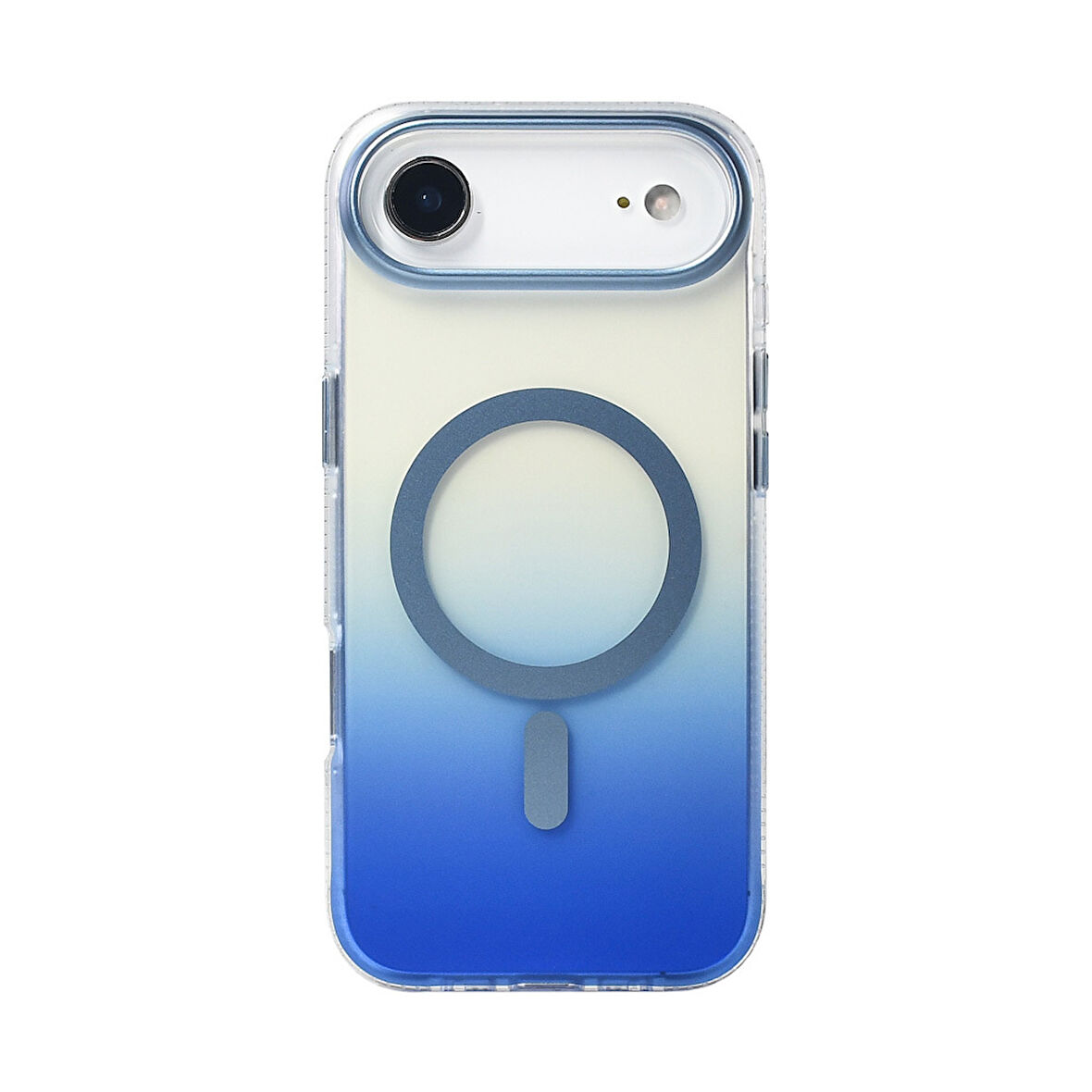 Gpack iPhone 17 Air uyumlu Kılıf Toros M-Safe Şarj Özellikli Transparan Renk Geçişli Silikon