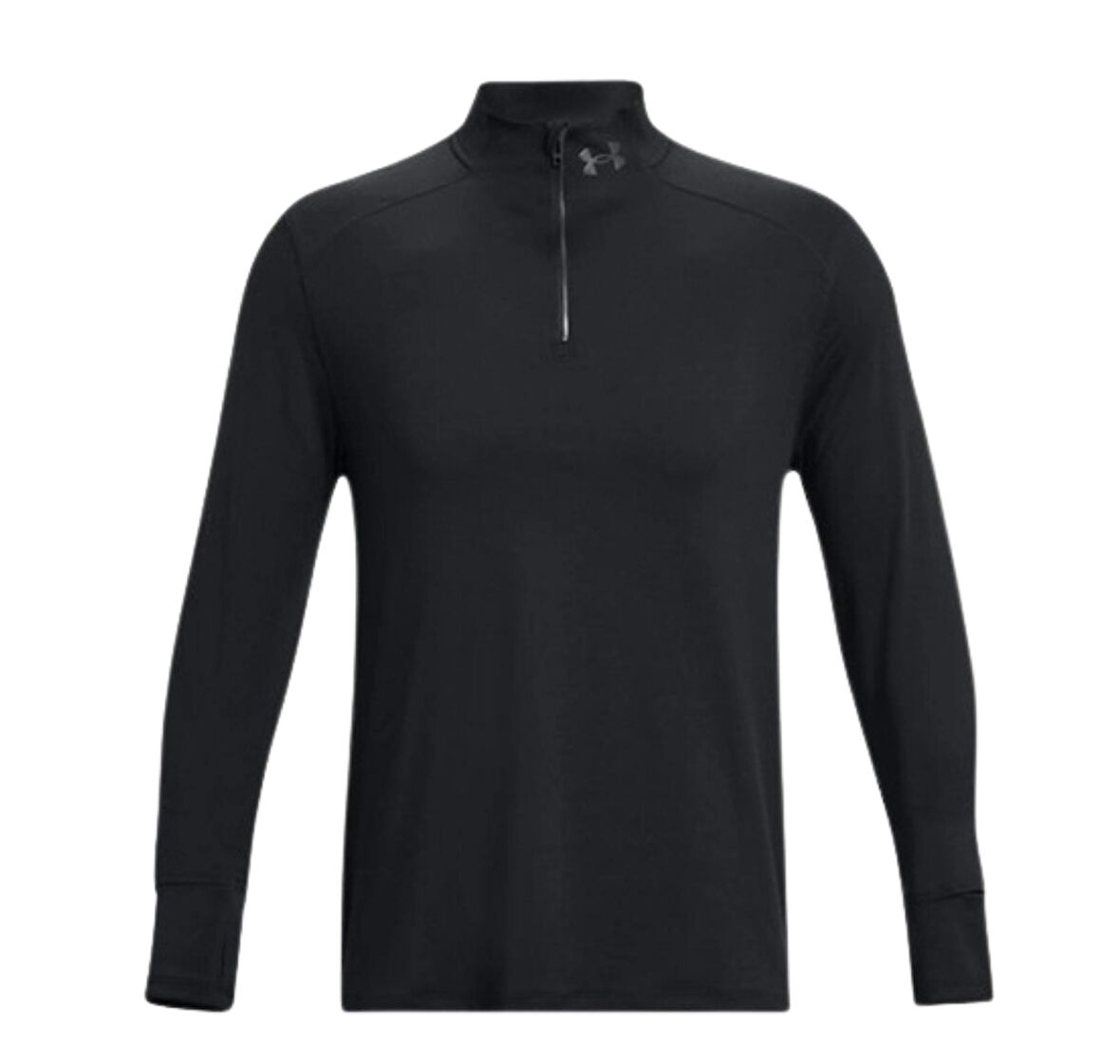 A1379288-001 Under Armour Ua Launch Pro 1-4 Zıp Erkek Sweatshirt Siyah