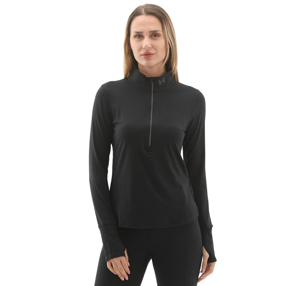 A1379349-001 Under Armour Ua Launch Pro Half Zip Kadın Sweatshirt Siyah