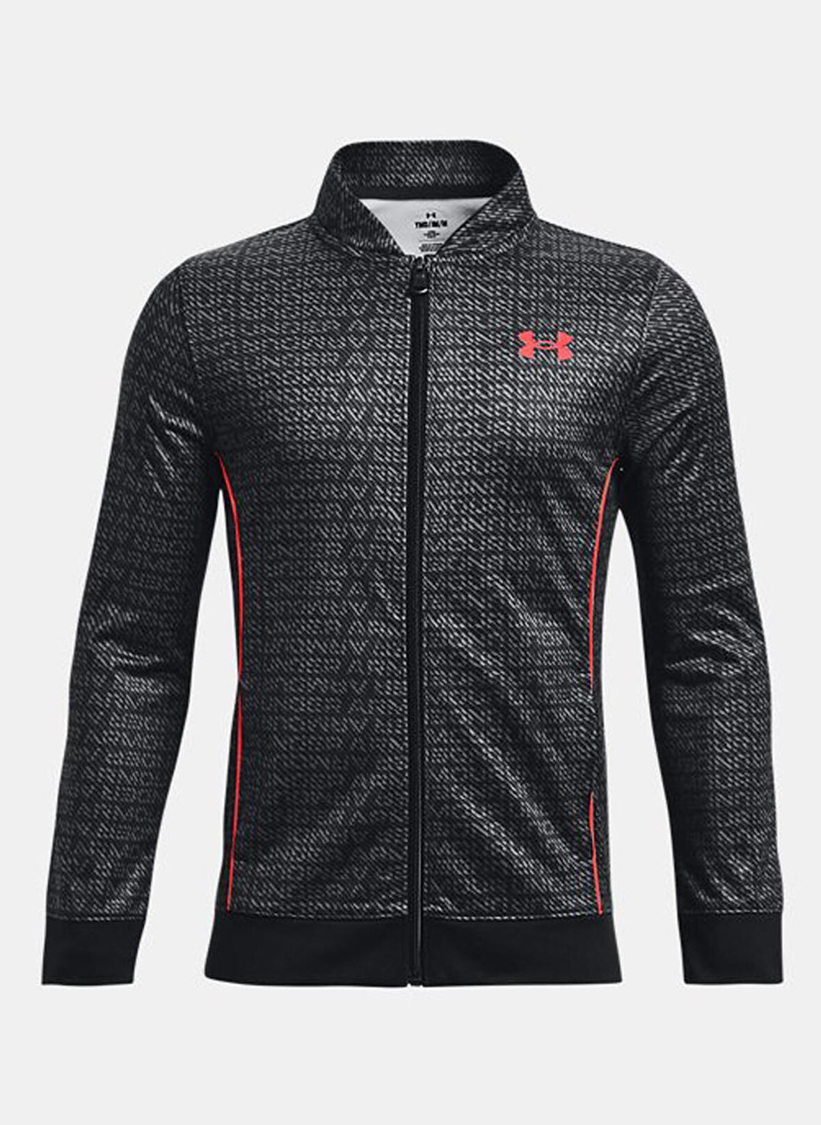 Under Armour Baskılı Erkek Çocuk Siyah Sweatshırt 1373499-005 UA Pennant 2.0 Novelty