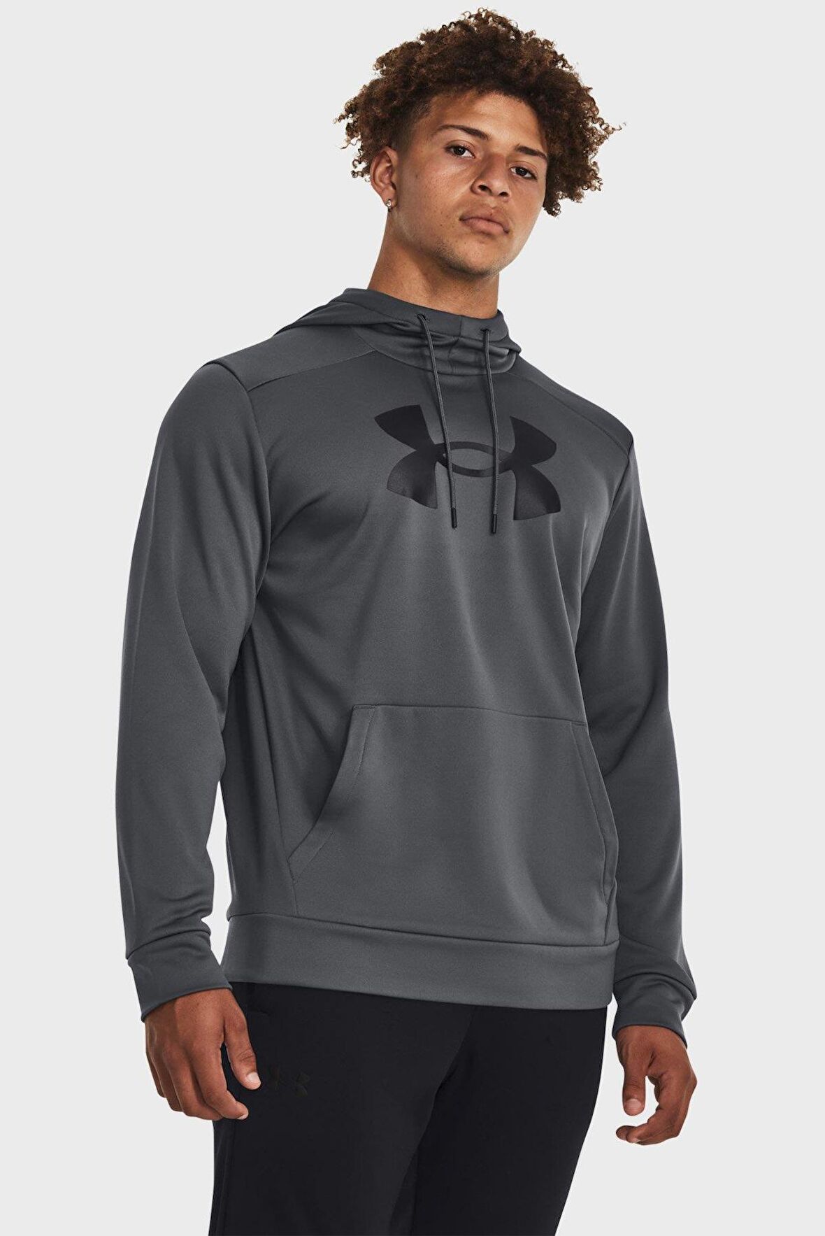 Under Armour UA Armour Fleece Big Logo HD Erkek Sweatshirt