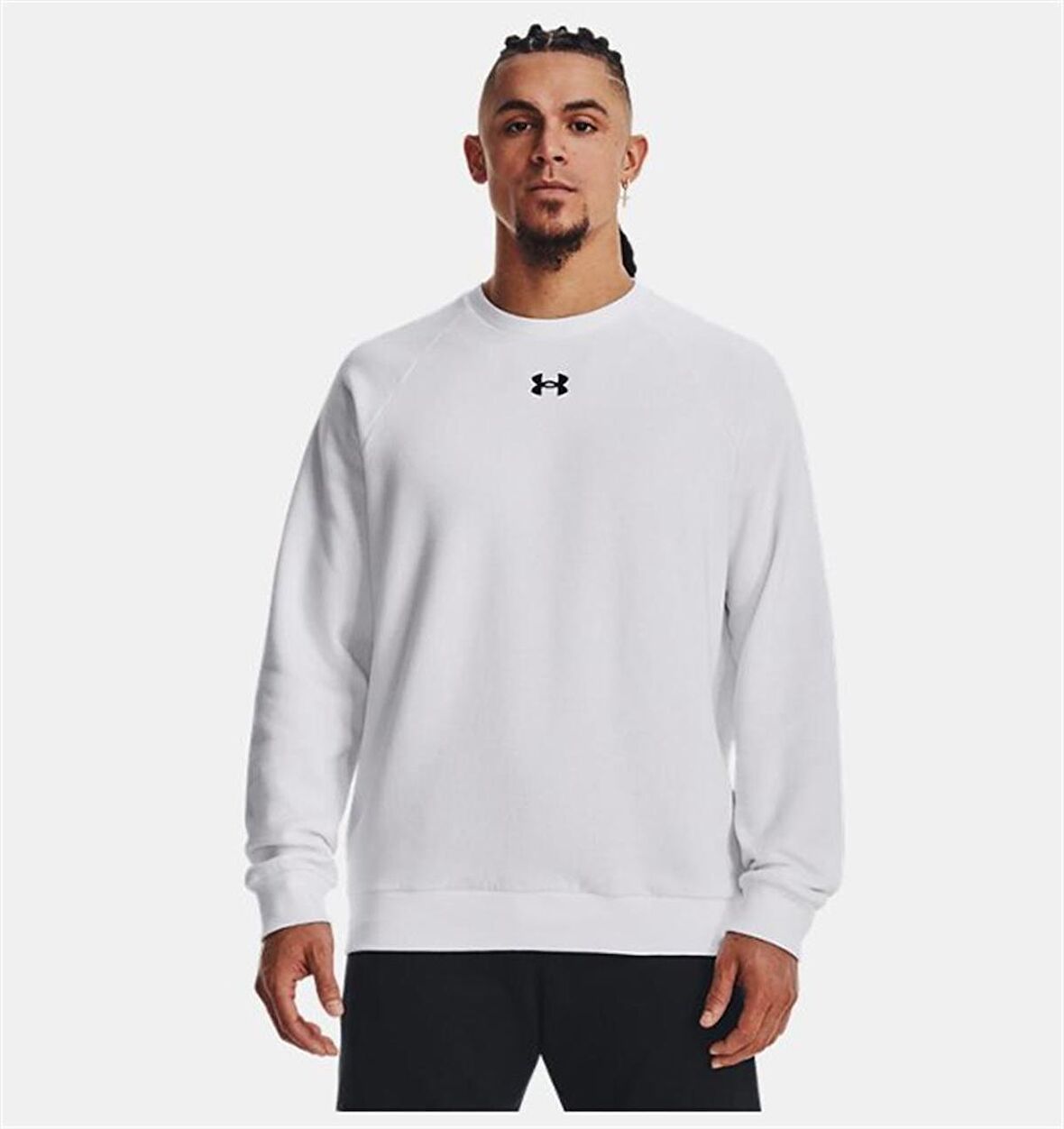 Under Armour UA Rival Fleece Crew Erkek Sweatshirt