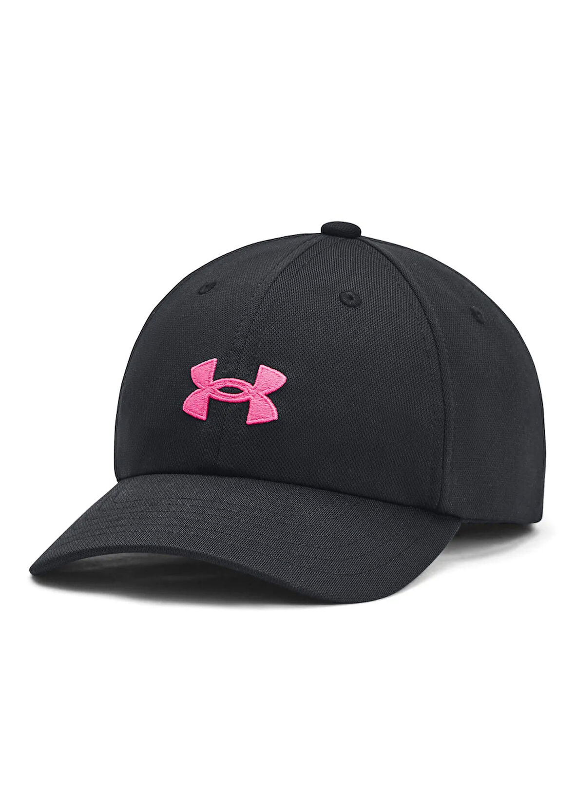 Under Armour Siyah - Pembe Kız Çocuk Şapka