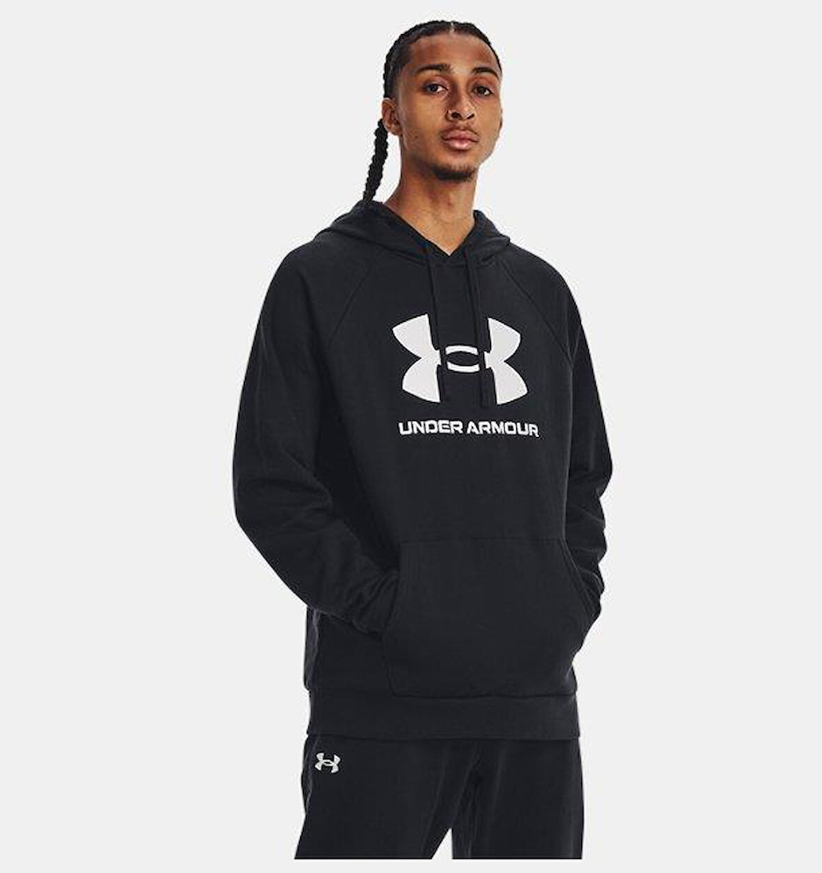 Under Armour UA Rival Fleece Logo HD Erkek Sweatshirt