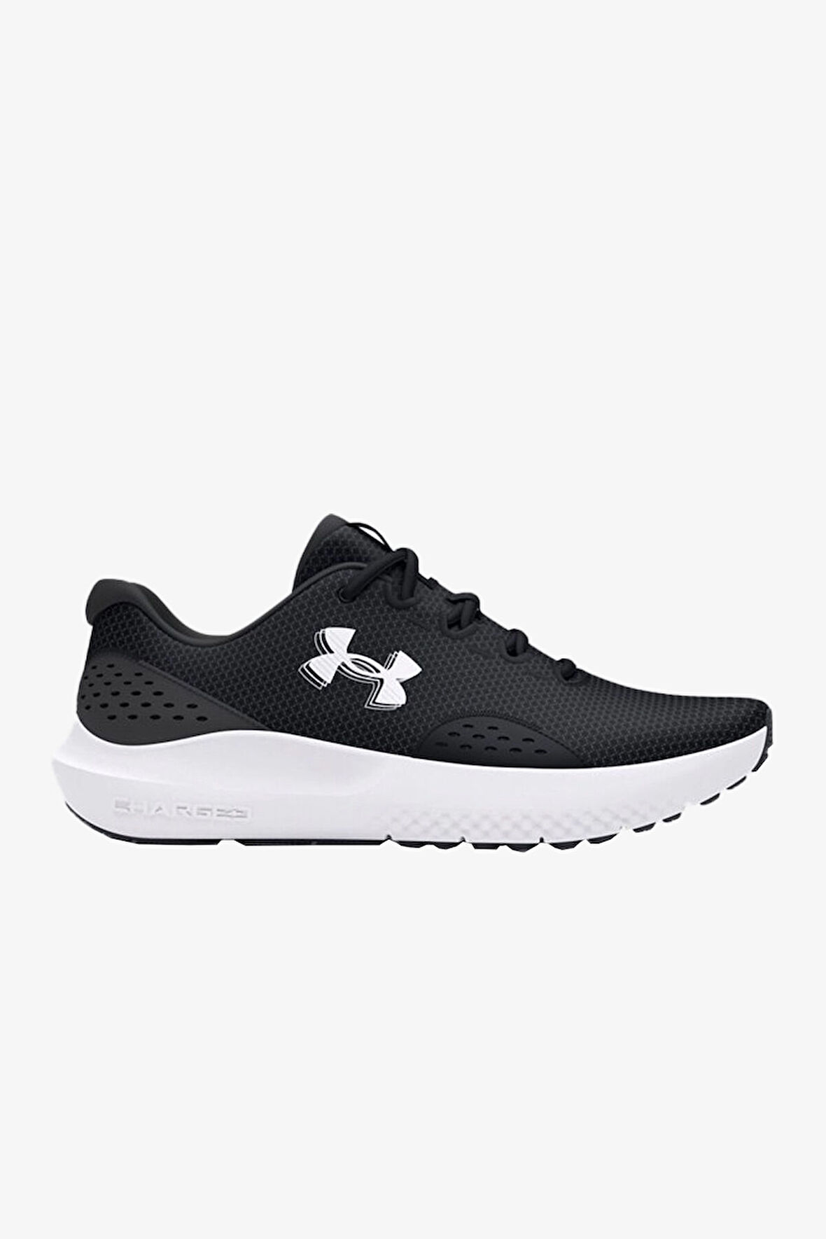 Under Armour Charged Surge 4 Erkek Siyah Yol Koşu Ayakkabısı 3027000-001