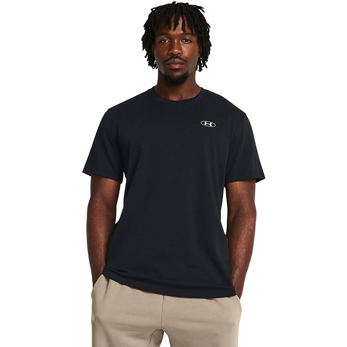Under Armour Erkek Tişört Heavyweight Left Chest Patch