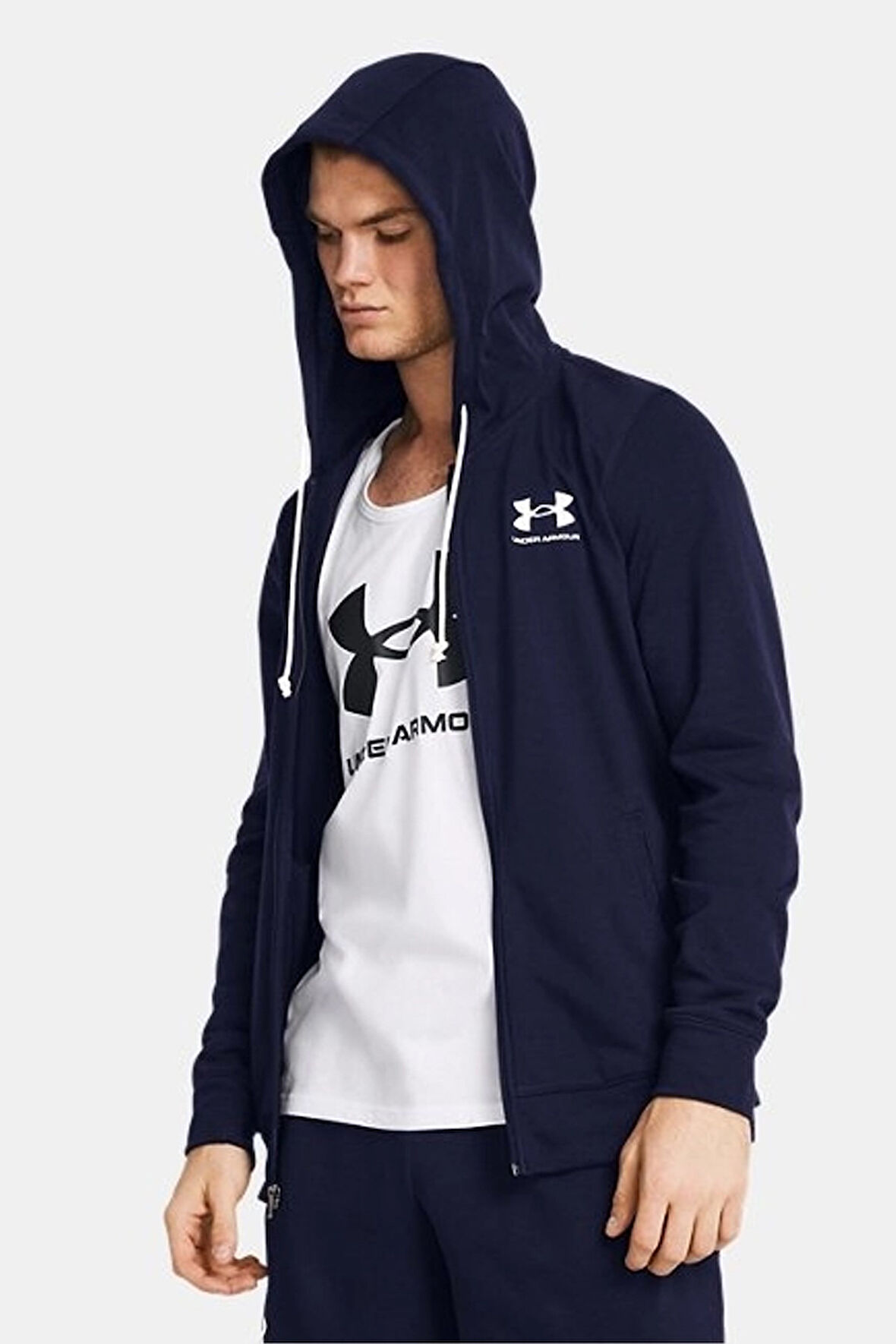 Under Armour UA Rival Terry Lc Fz Erkek Ceket