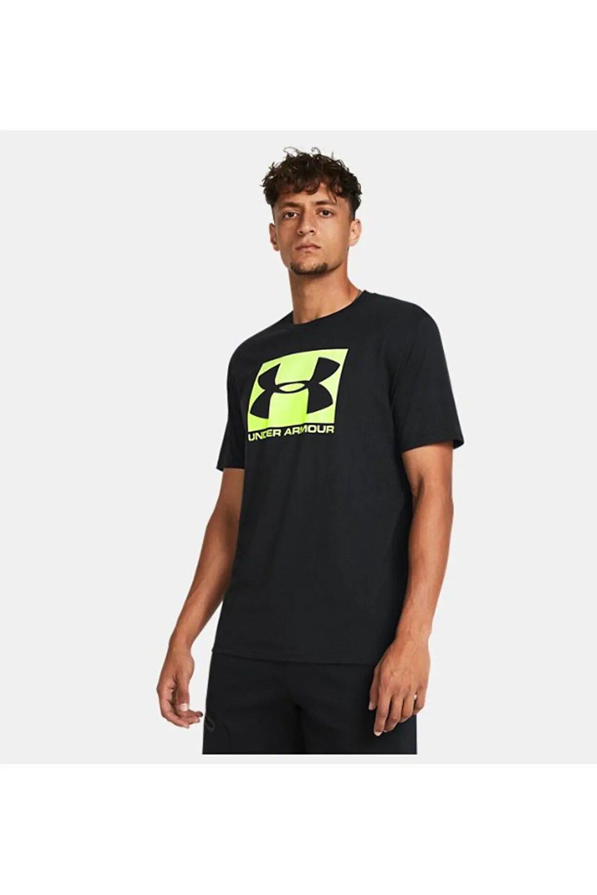 Under Armour UA BOXED SPORTSTYLE SS SİYAH Erkek Tshirt
