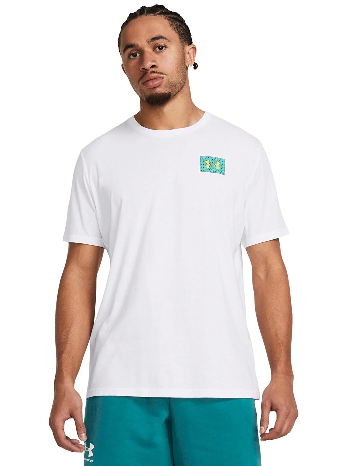 Under Armour T-Shirt, L, Beyaz