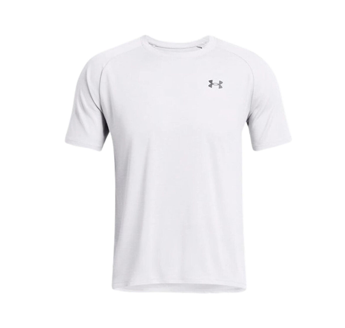 A1382796-100 Under Armour Ua Tech Textured Ss Erkek T-Shirt Gri