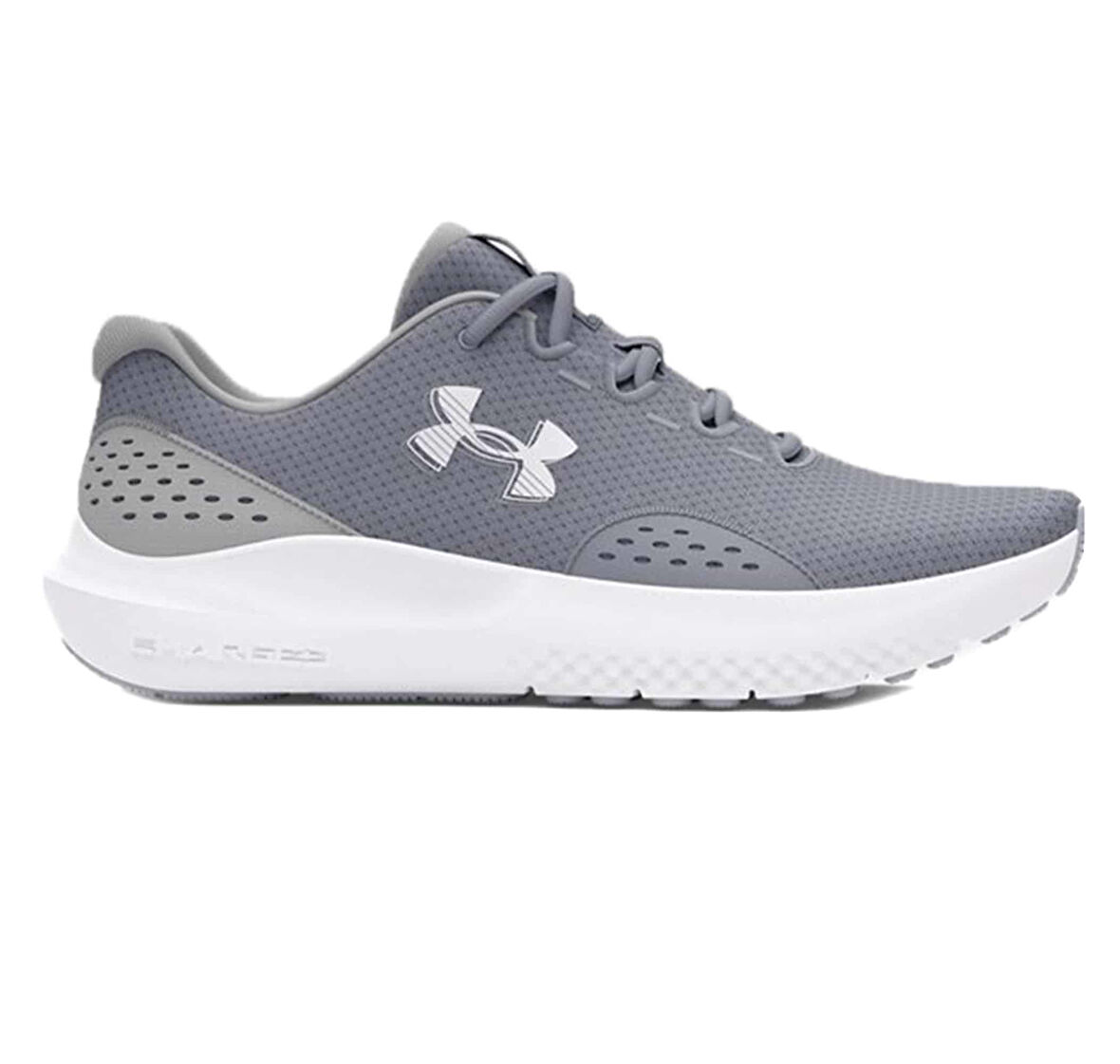 A3027000-101 Under Armour Ua Charged Surge 4 Erkek Spor Ayakkabı Gri