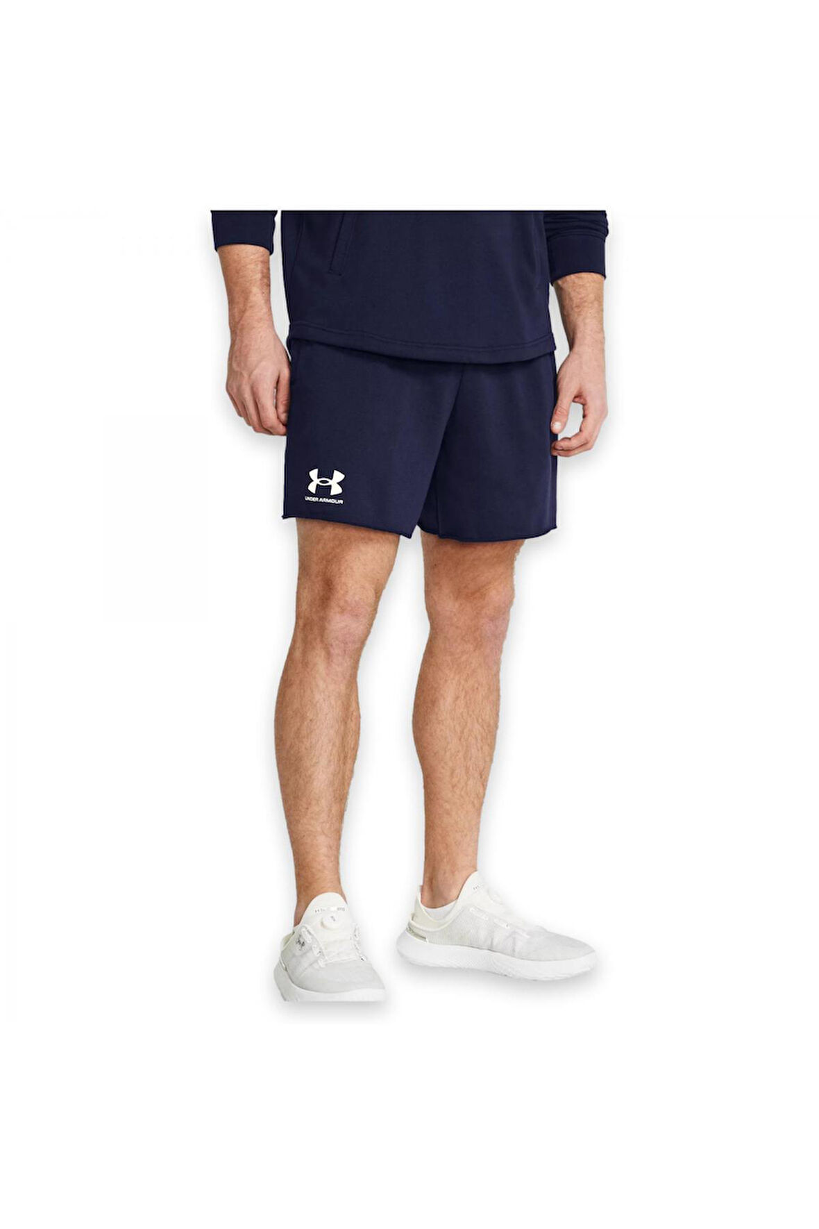 Under Armour 1382427 Ua Rival Terry 6In Lacivert Erkek Şort