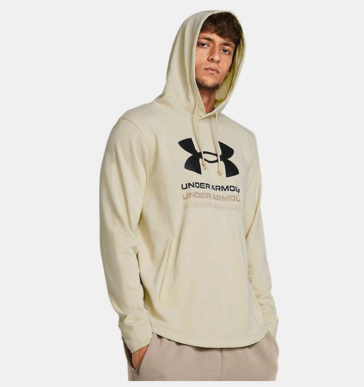 Under Armour UA Rival Terry Graphic Hood Erkek Sweatshirt