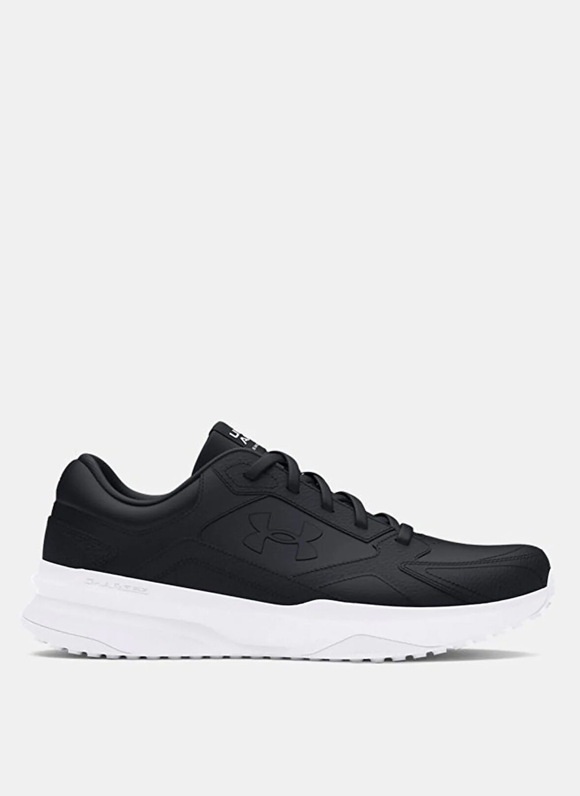 3028375-001 UA Edge LTHR Deri Siyah Erkek Lifestyle Ayakkabı
