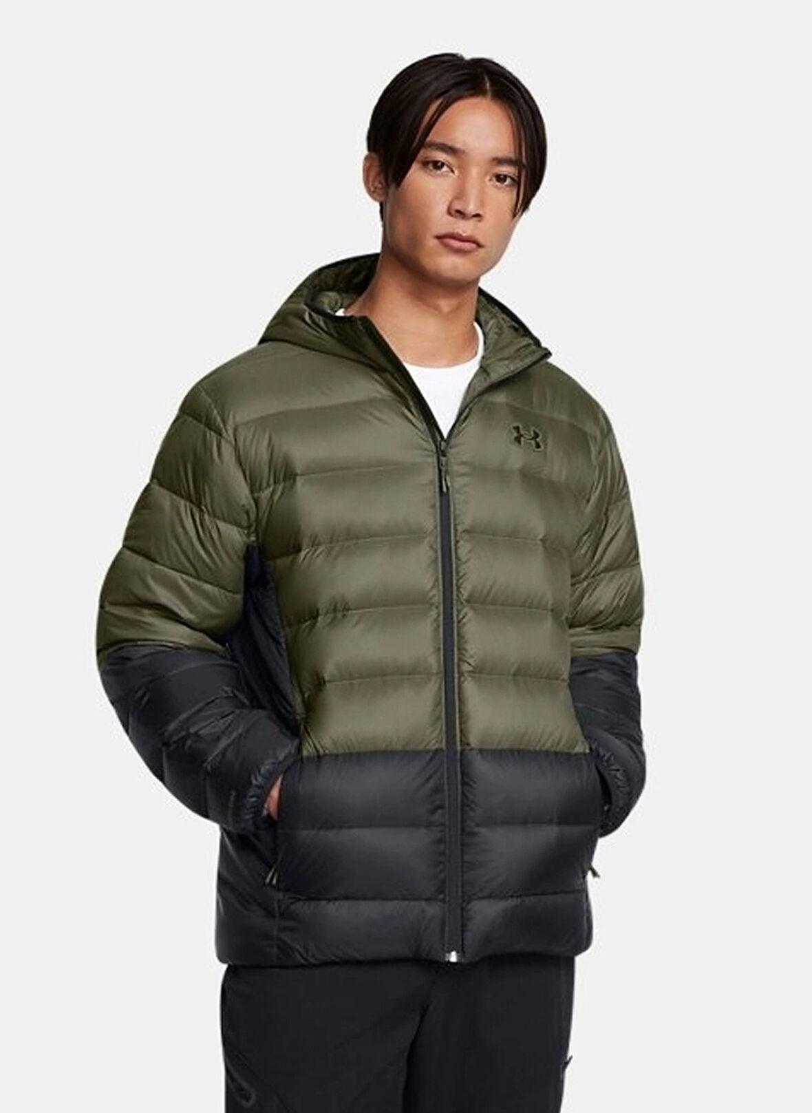 Under Armour Zip Ceket, S, Haki