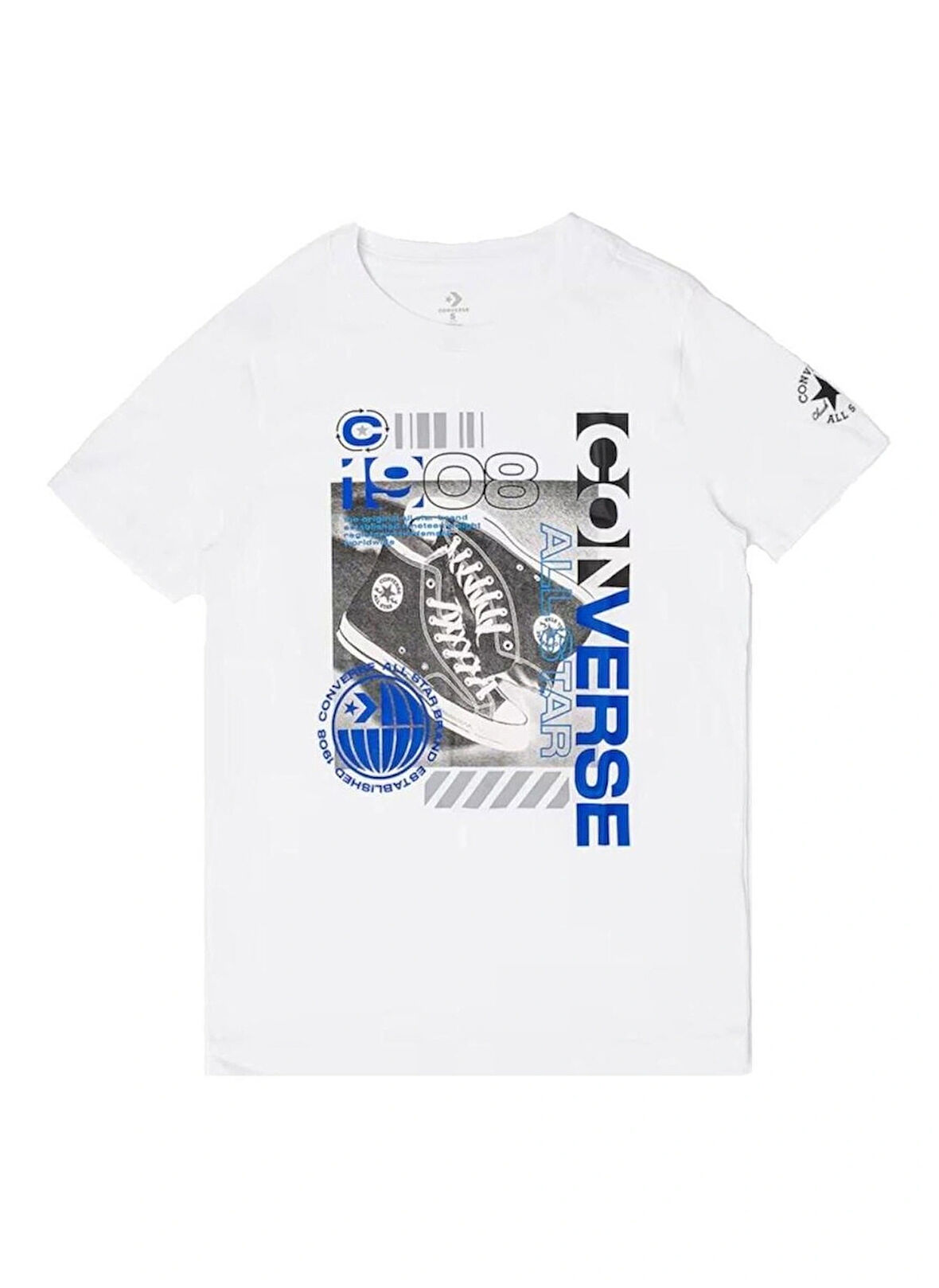 Converse Beyaz Erkek Çocuk T-Shirt