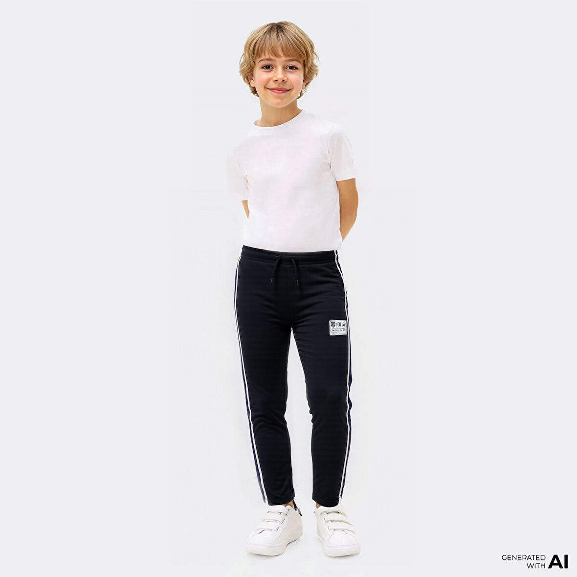 Converse Retro Remix Çocuk Siyah Eşofman Altı