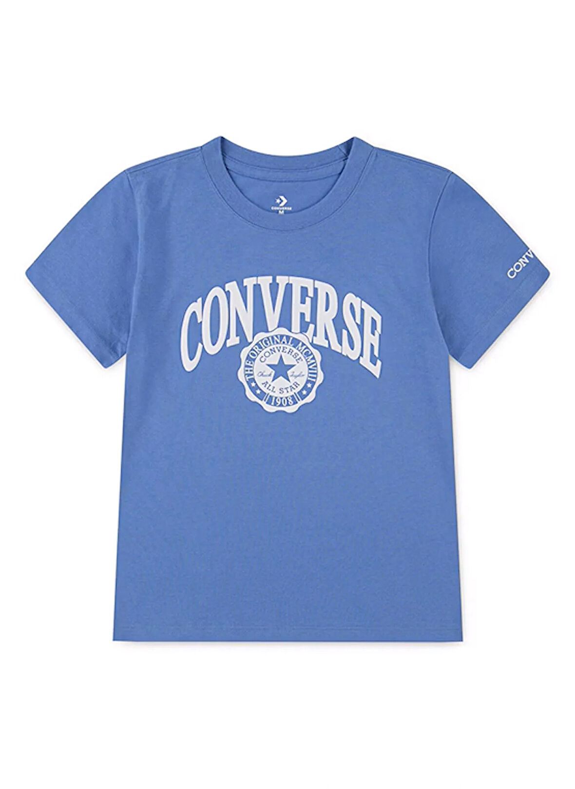 Converse Mavi Kız Çocuk T-Shirt