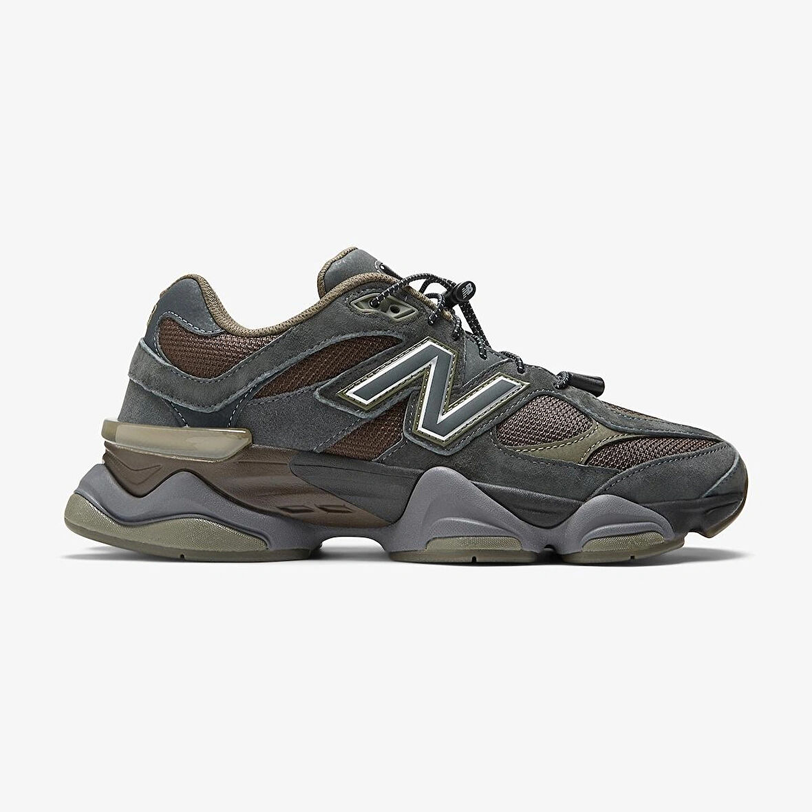 New Balance 9060
Blacktop Dark Moss Unisex Sneaker 