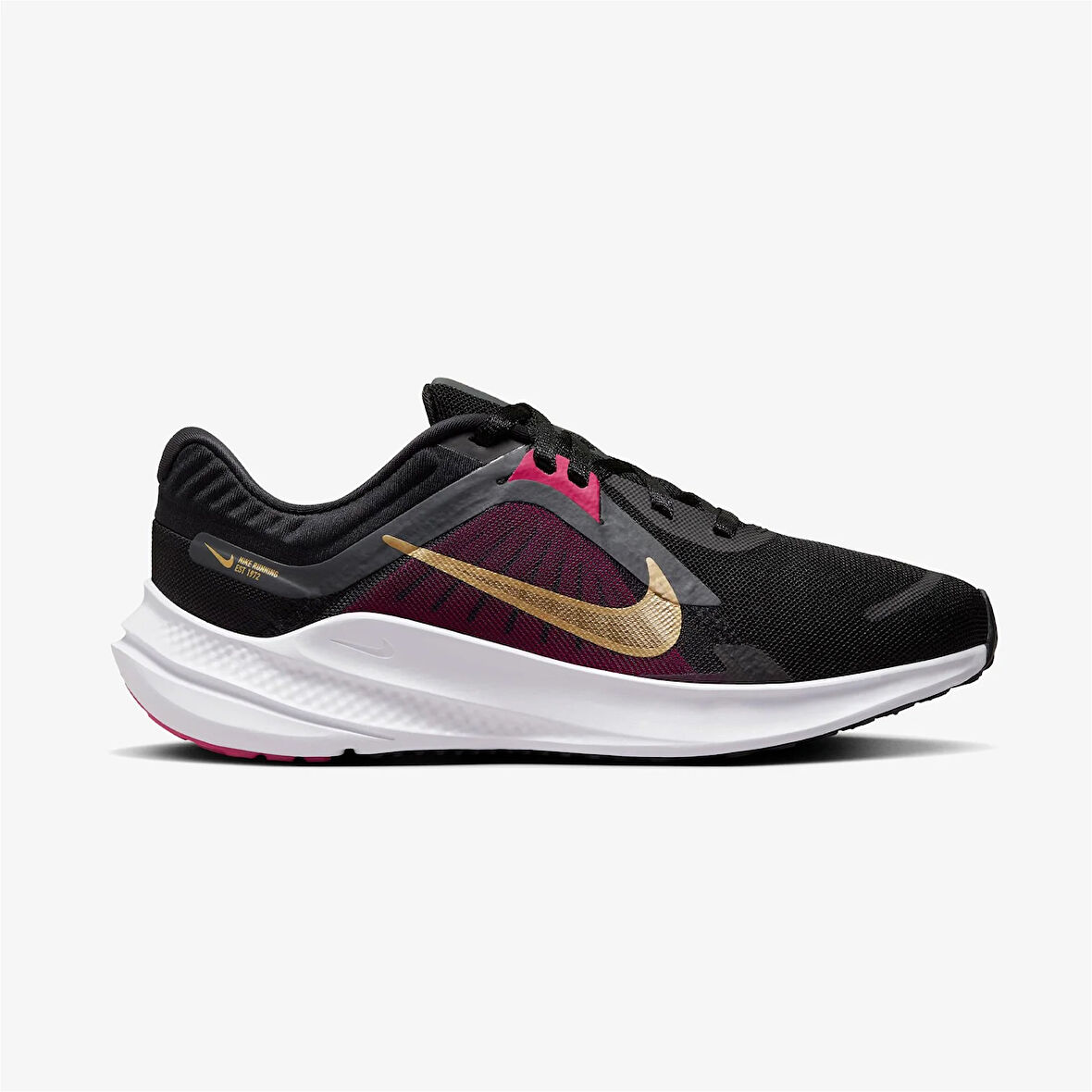 Nike Quest 5 Uniseks Siyah Spor Ayakkabı SİYAH ALTIN