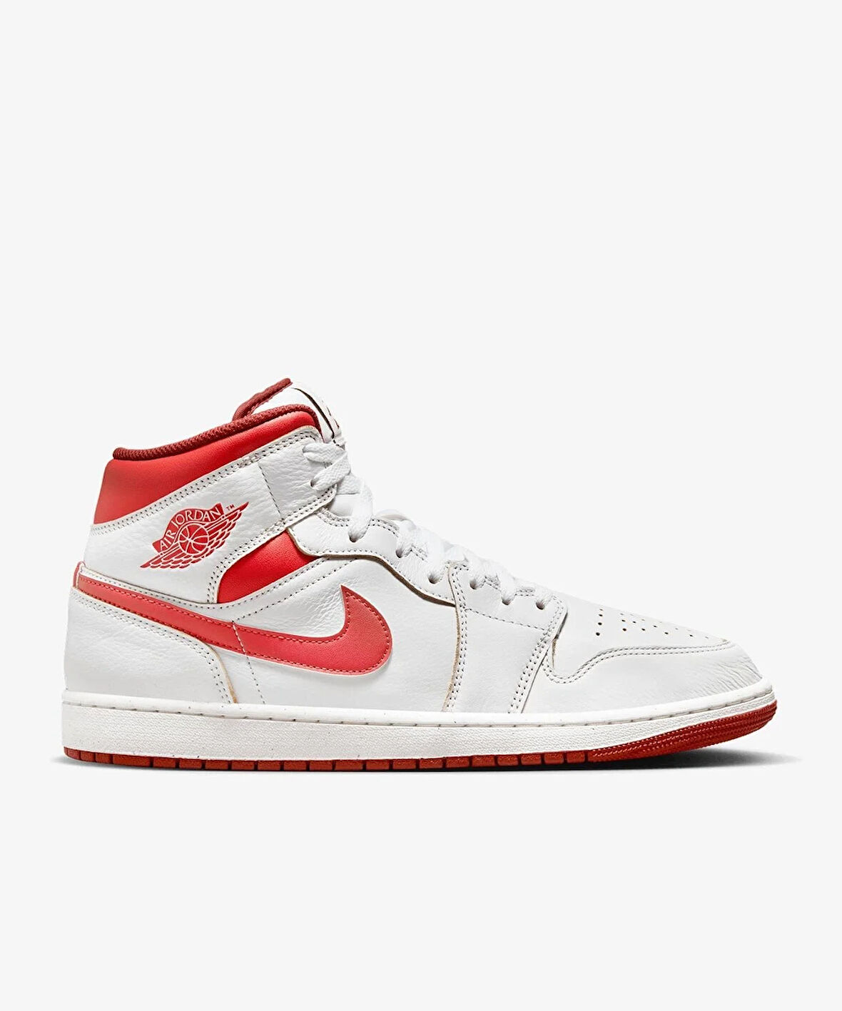 NİKE Jordan Air 1 Mid SE Erkek Beyaz Spor Ayakkabı