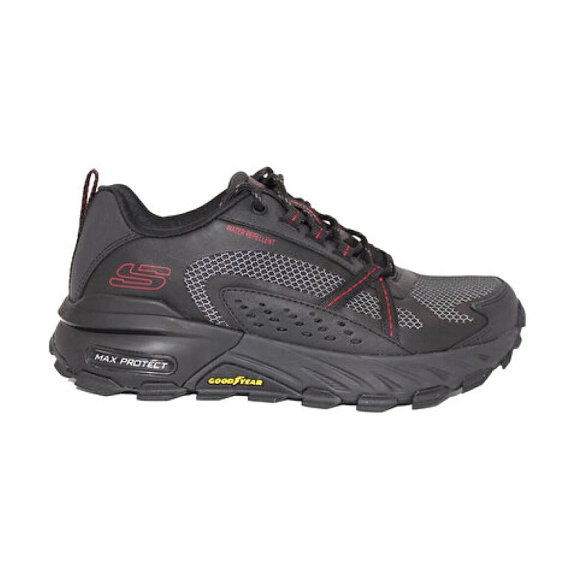 SKECHERS 237303 BKRD ERKEK  SPOR AYAKKABI