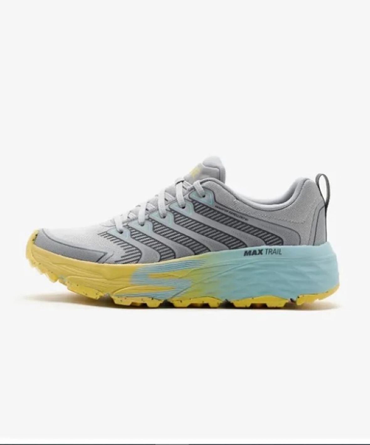 Skechers Max Cushioning Elite Trail Kadın  Gri Outdoor Ayakkabı 129154 Gymt