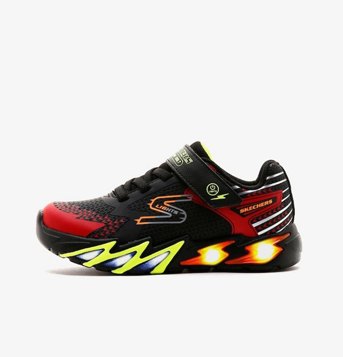 SKECHERS Flex - Glow Bolt 400138L BKRD ÇOCUK AYAKKABI