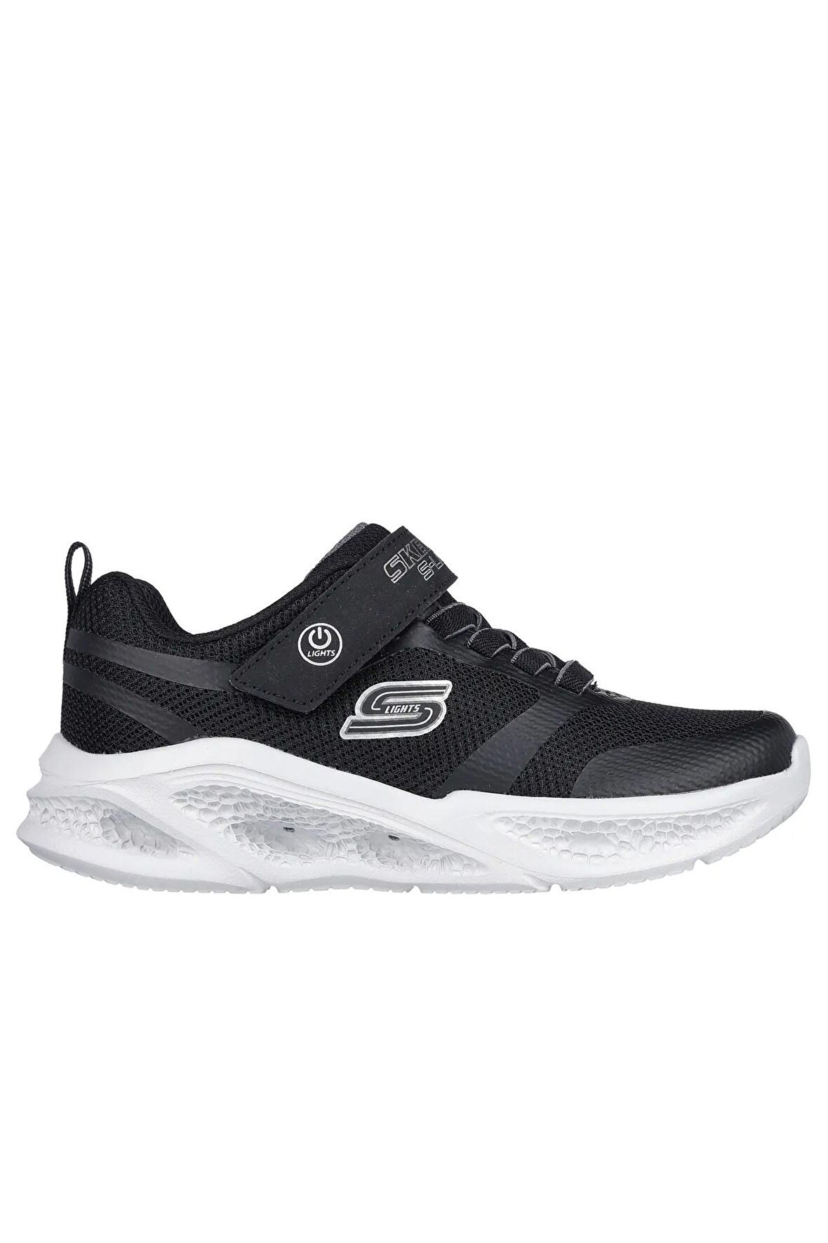 Skechers 401675L BKGY Meteor-Lights - Krendox Erkek Çocuk Spor Ayakkabı