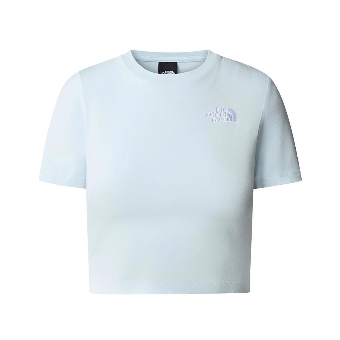 W S/S ESSENTIAL CROPPED SLIM TEE Bayan T-Shirt NF0A55AOO0R1