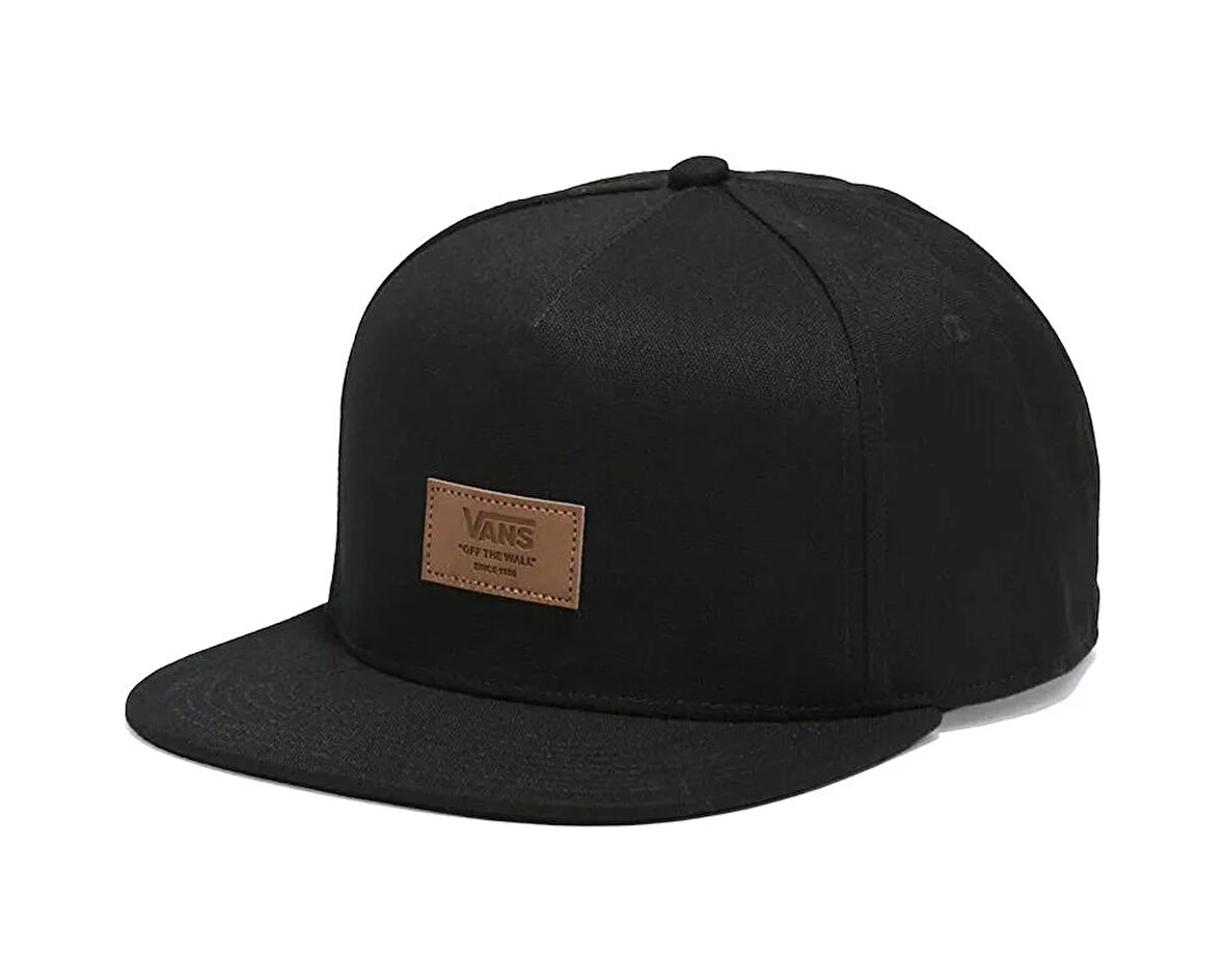 Vans Off The Wall Patch Snapback Şapka VN000GKTBLK1 Siyah