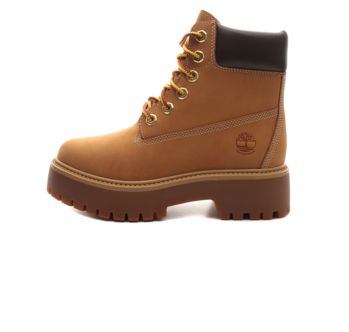 B1A5RJD2311-R Timberland Stone Street 6 Inch Lace Up Waterproof B Kadın Bot Ve &amp;Ccedil;izme Sarı