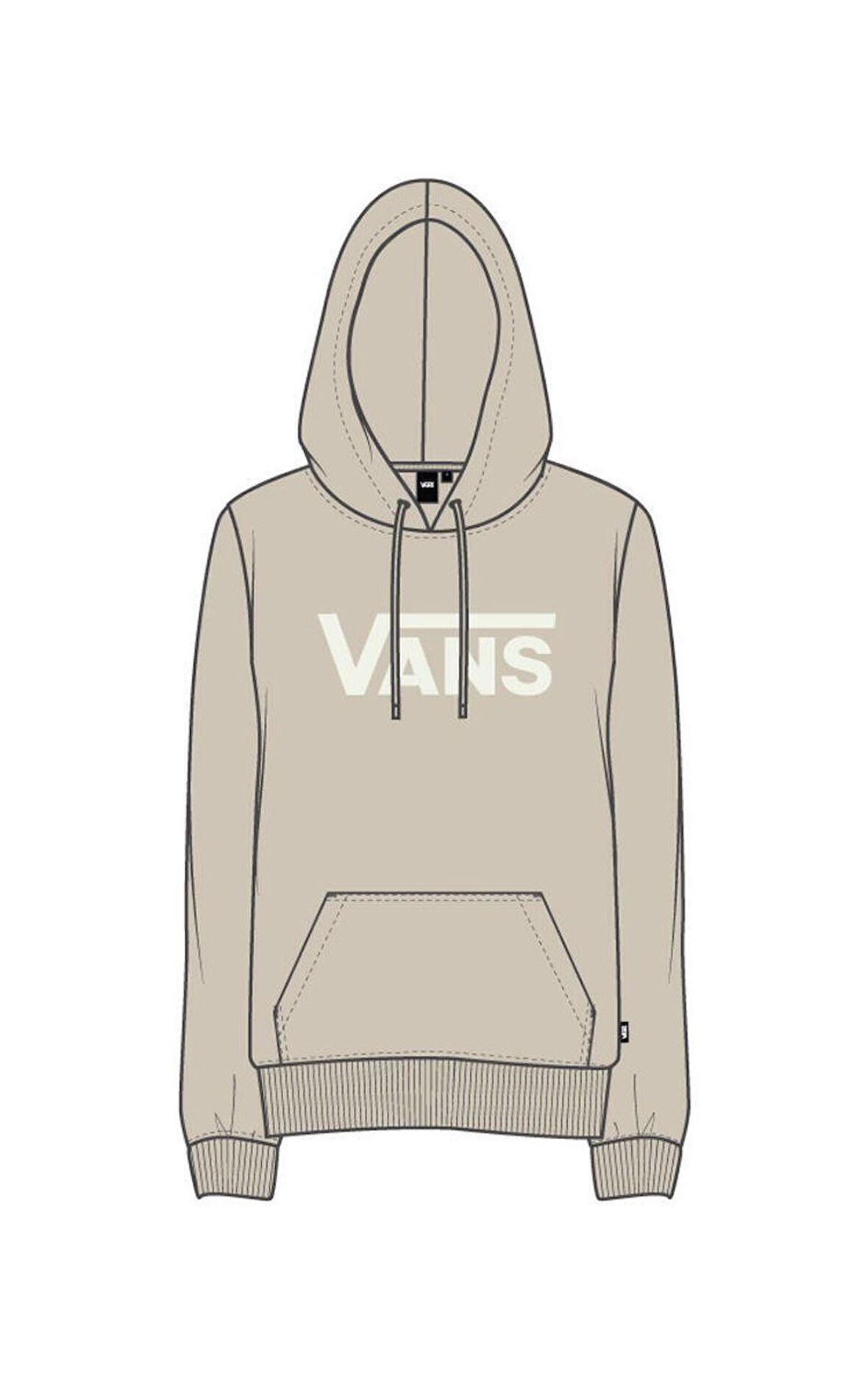 Vans WM DROP V LOGO HOODIE-B Kadın Sweat Shirt VN0A5HNP2N11