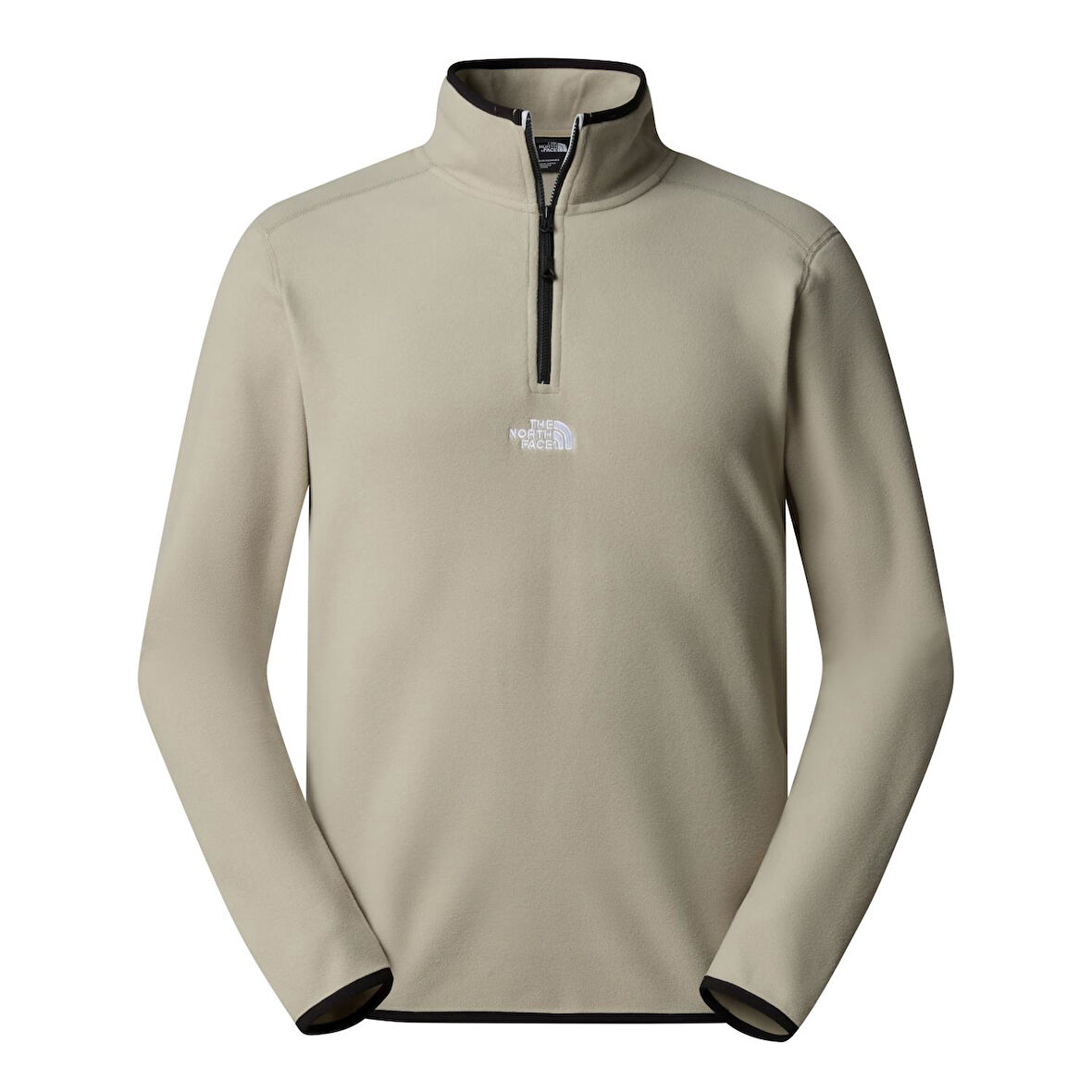 The North Face Erkek GLACIER Kısa Fermuar - İŞLEMELİ LOGO NF0A83I31I41