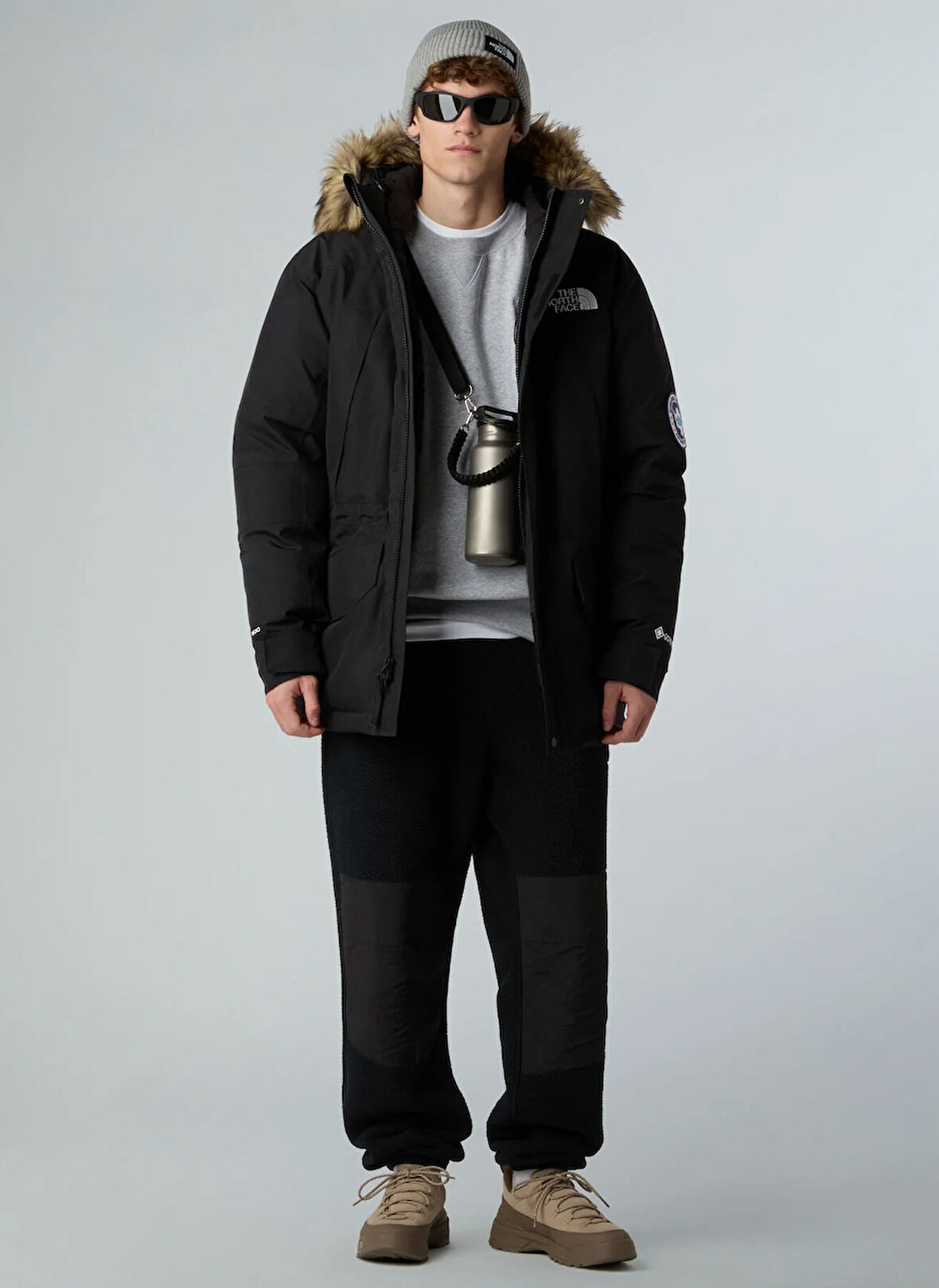 The North Face NF0A89GSJK31-MCMURDO GTX DOWN PARKA Siyah Düz Erkek Mont