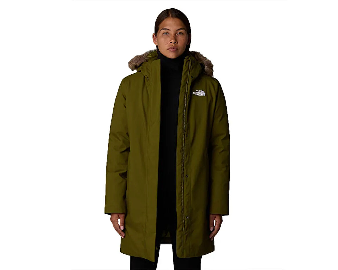 The North Face W Artic Parka Kadın Outdoor Parka NF0A84J2PIB1 Haki
