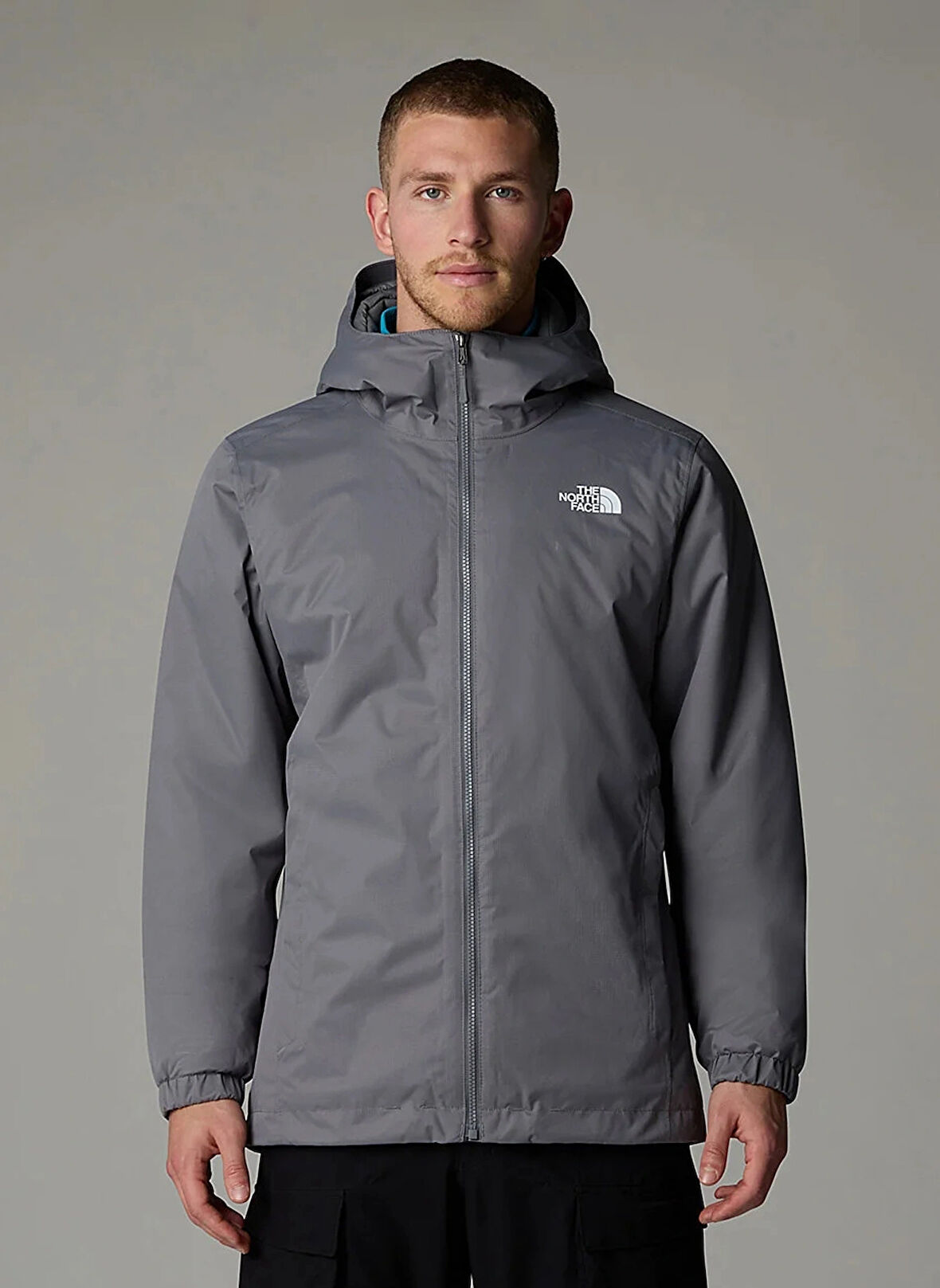 The North Face Açık Gri Erkek Mont NF00C3020V31_M QUEST INSULATED JACK