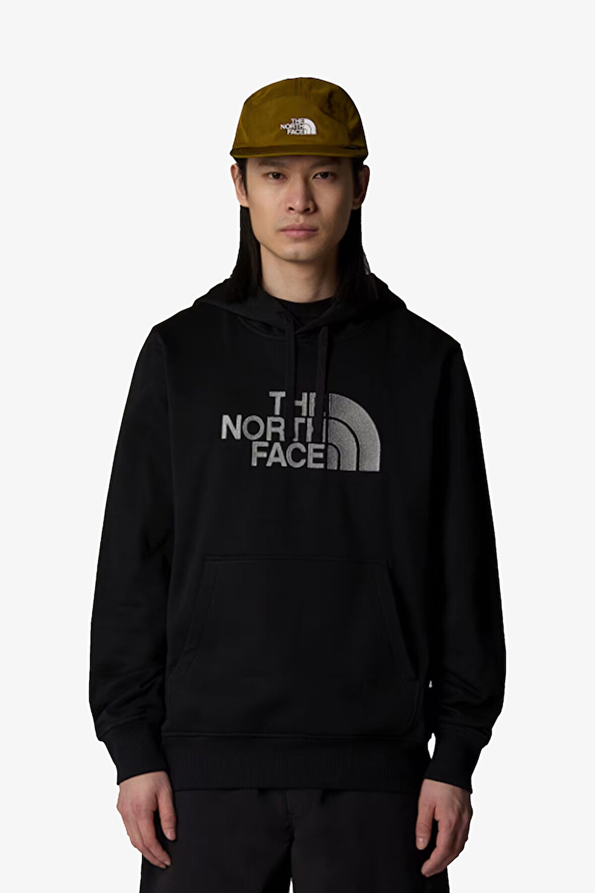 The North Face M Drew Peak Pullover Hoodıe Erkek Siyah Sweatshirt NF0A89EMJK31