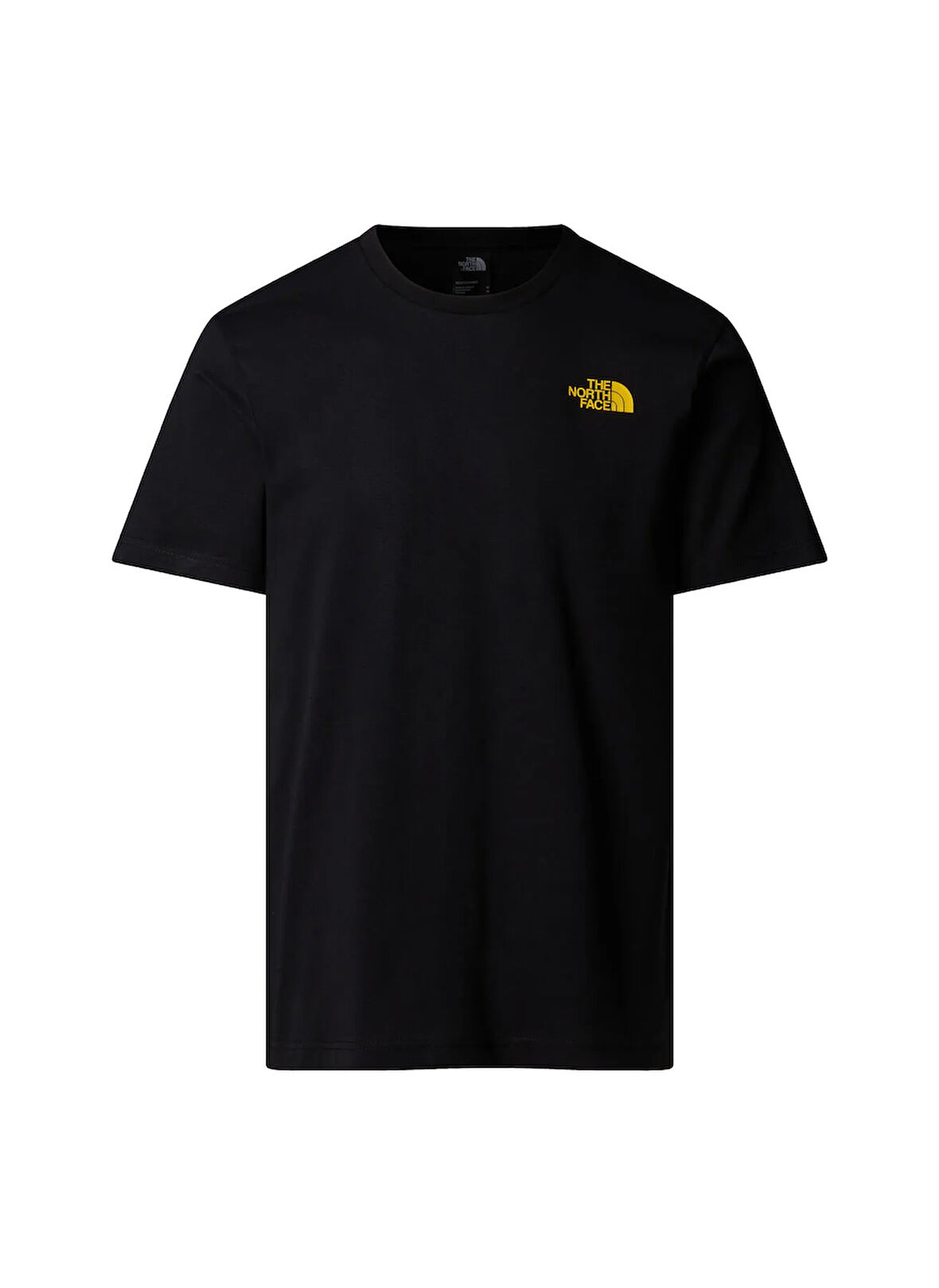 The North Face NF0A89FRAGG1-M SS COLLAGE TEE Sarı Bisiklet Yaka Regular Fit Düz Erkek T-Shirt