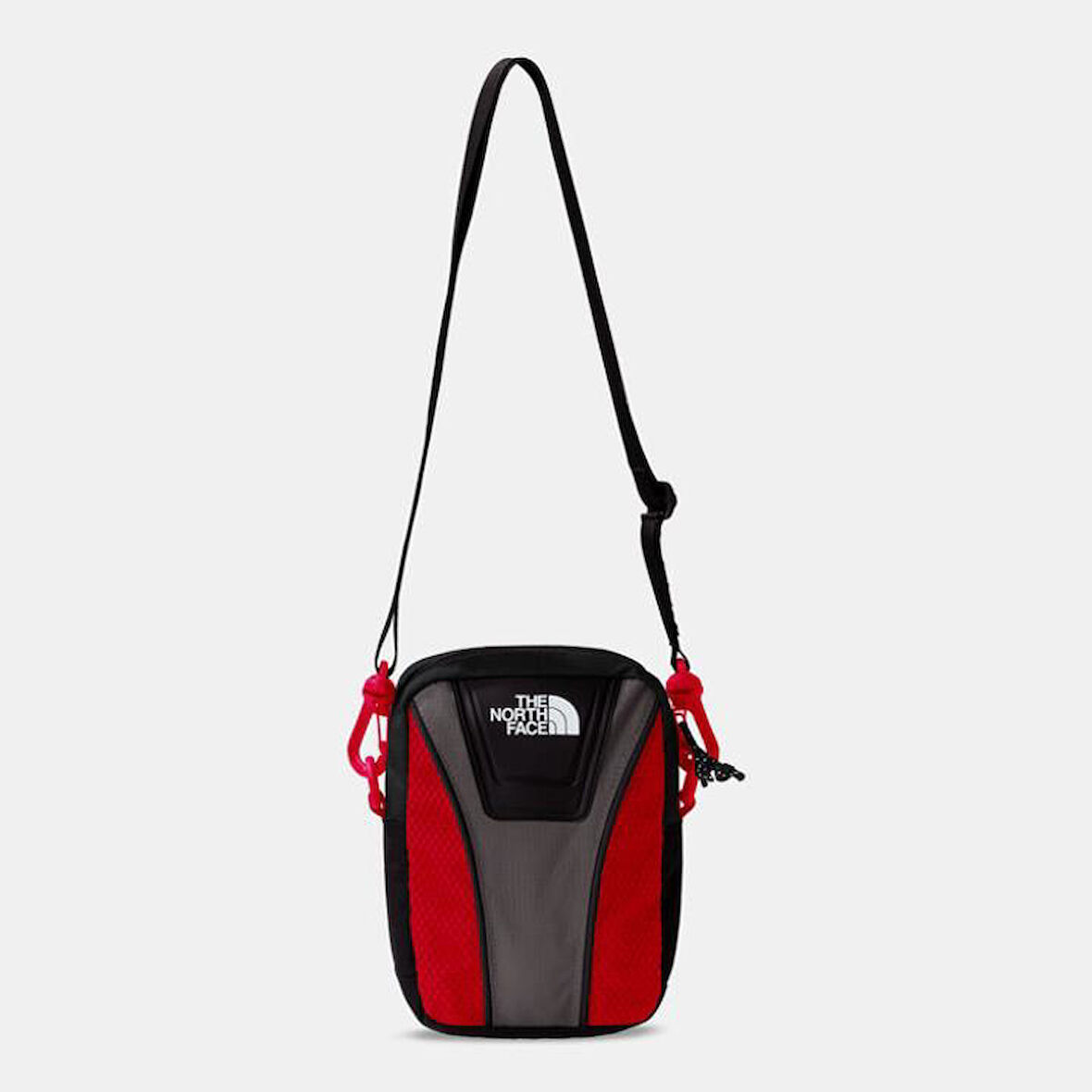 The North Face NF0A87GF32D1 Y2K Shoulder Bag Smoked Pearl/Tnf Red