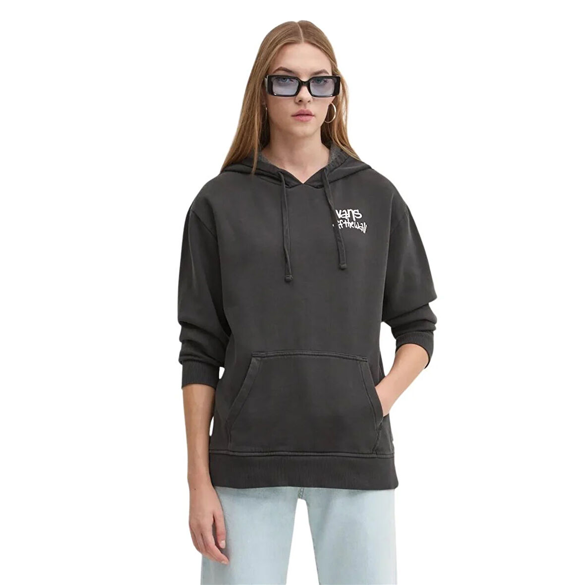 Vans Shakers BFF Hoodie Kadın Siyah Sweatshirt