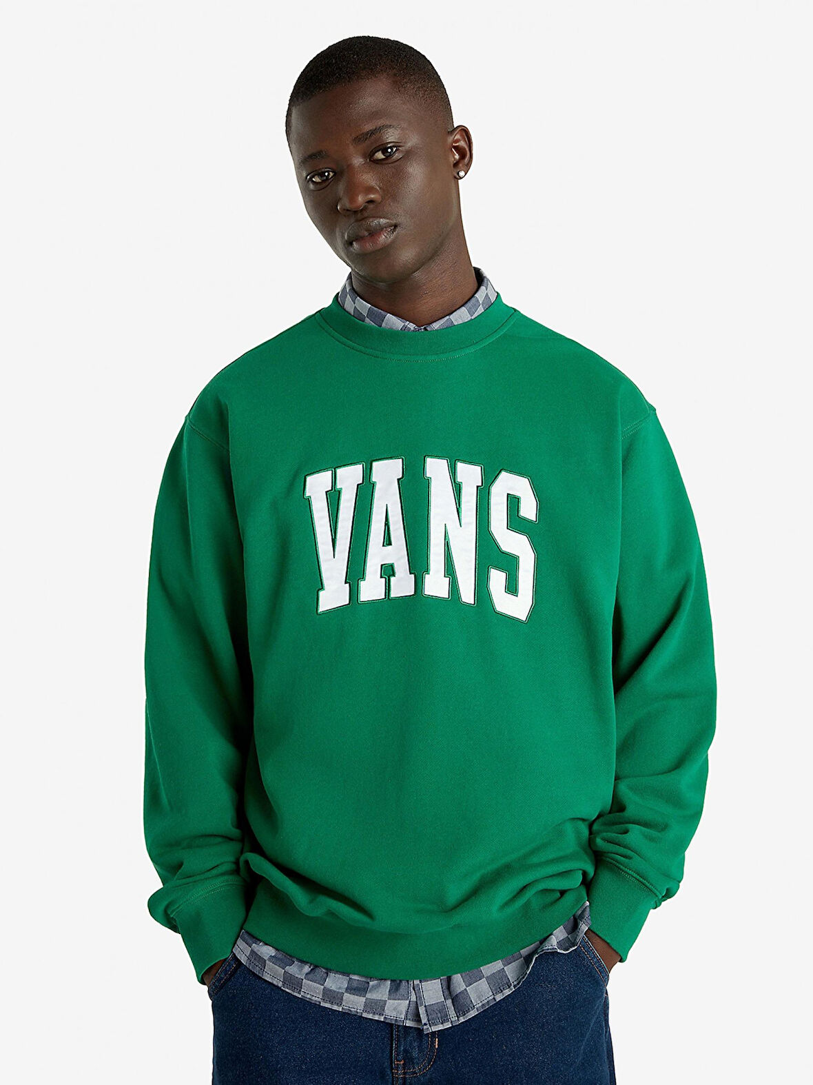 Vans Orıgınal Standards Varsıty Loose Crew Erkek Sweatshirt