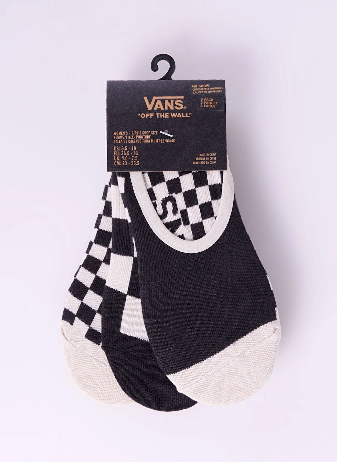 Vans Siyah Kadın Çorap VN000HTPBLK1-Checker Canoodle