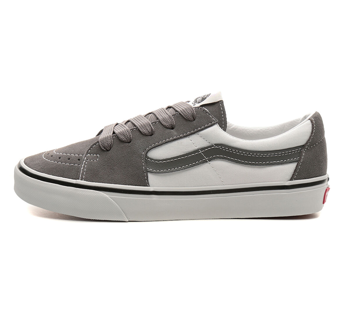 000BVXPWT1-R Vans Sk8-Low Spor Ayakkabı Gri