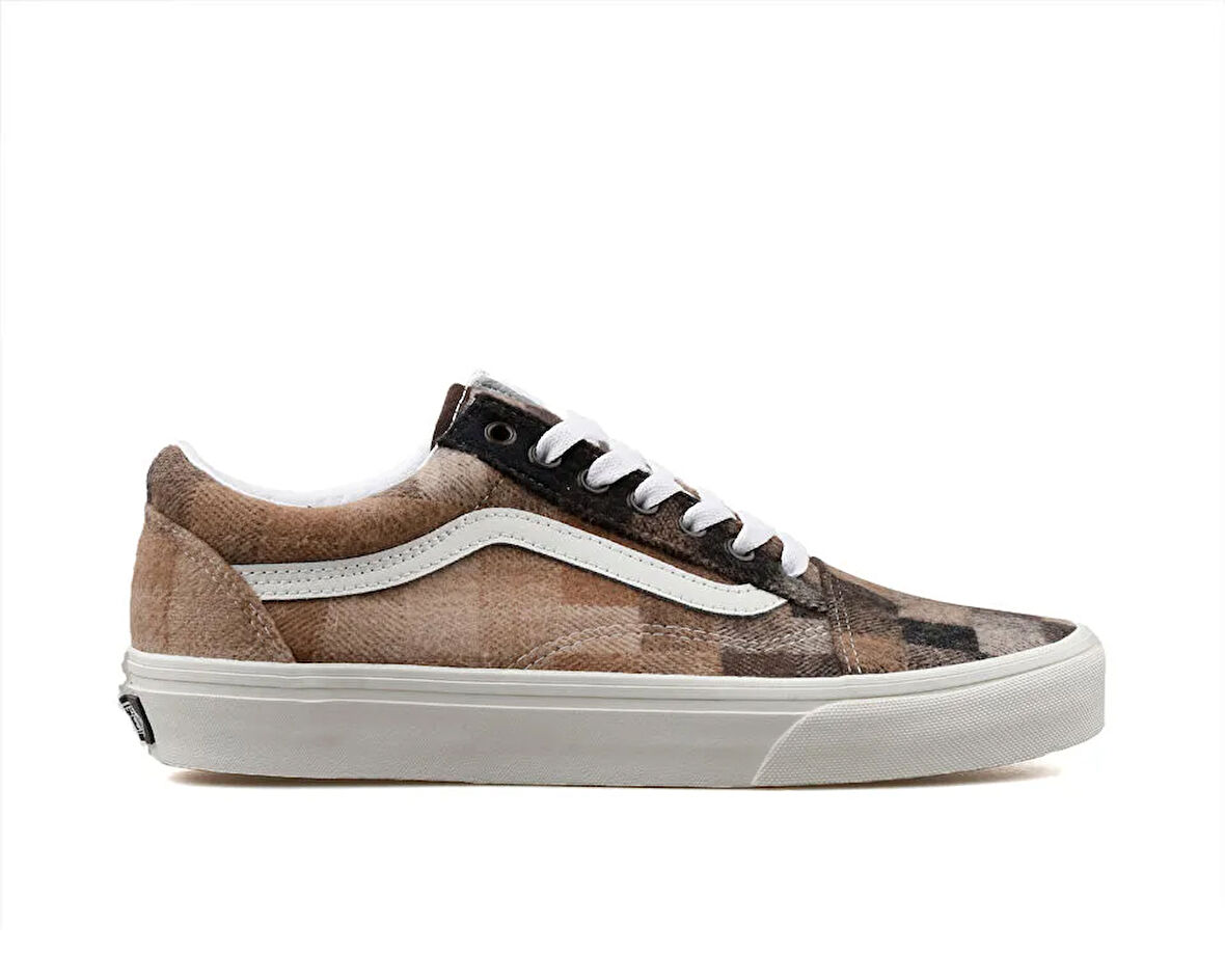 Vans Old Skool Erkek Günlük Ayakkabı VN000CR5DFM1 Kahverengi