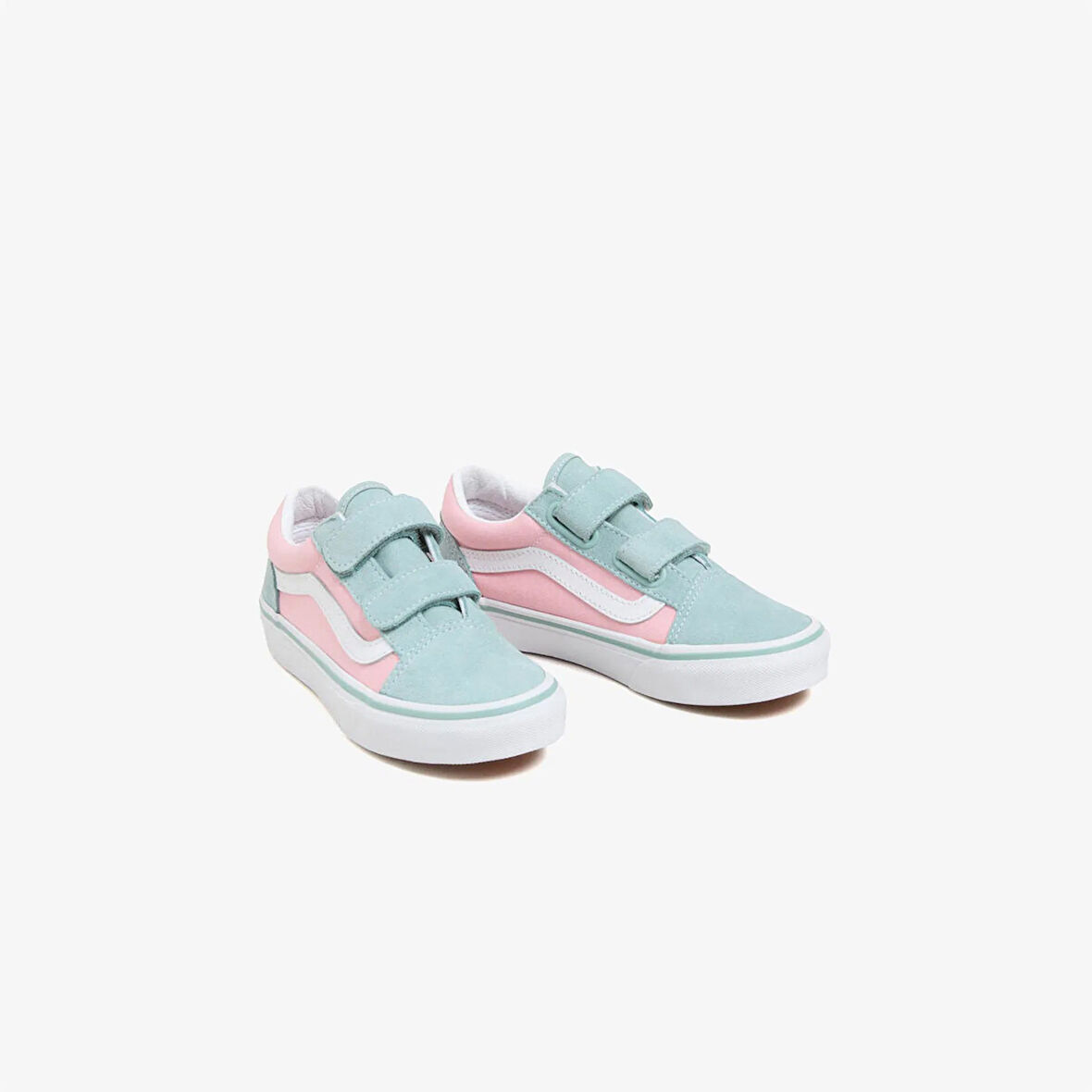 Vans Old Skool V Çocuk Gri Sneaker